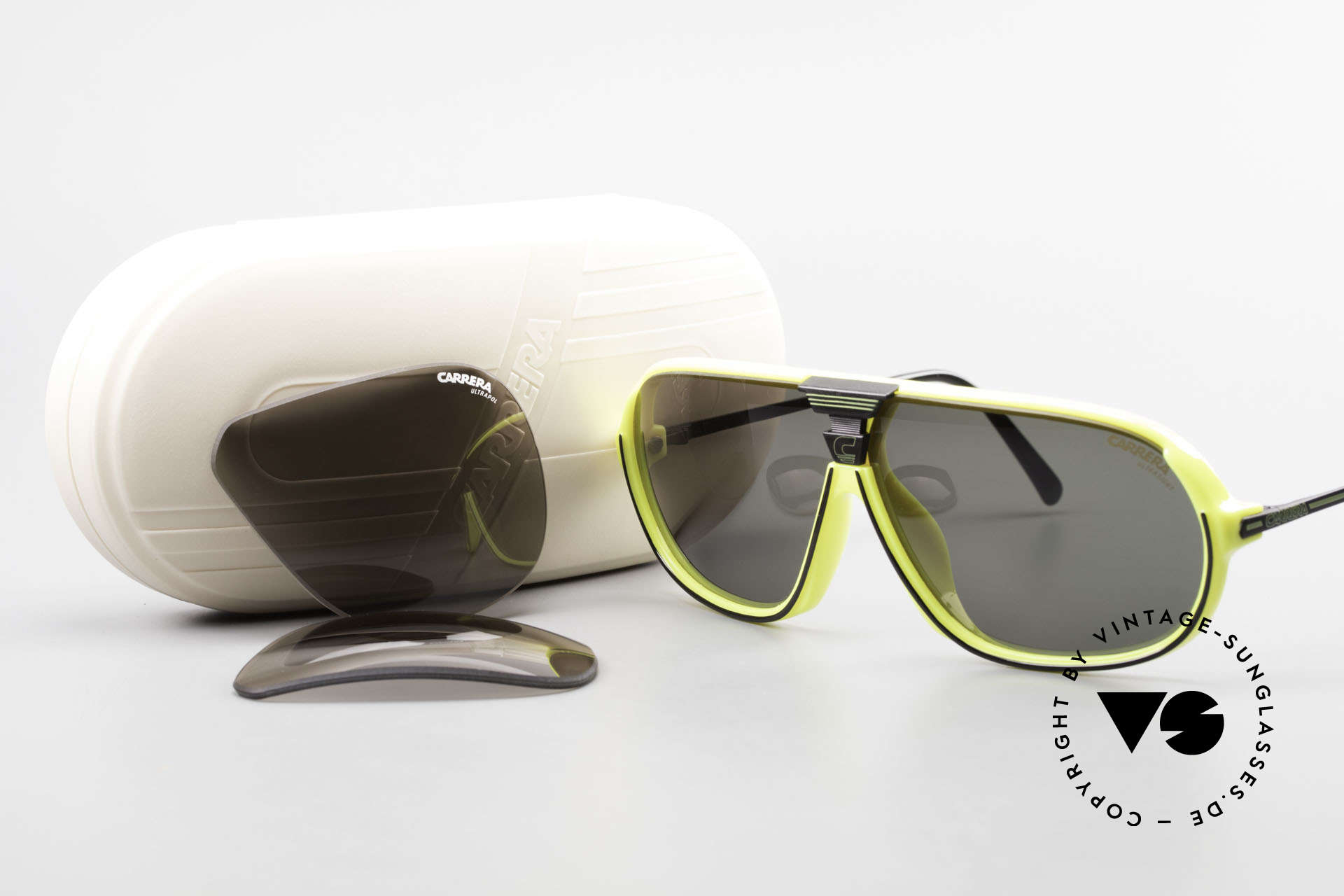 Carrera 5416 80's Sonnenbrille Polarisierend, Größe: large, Passend für Herren