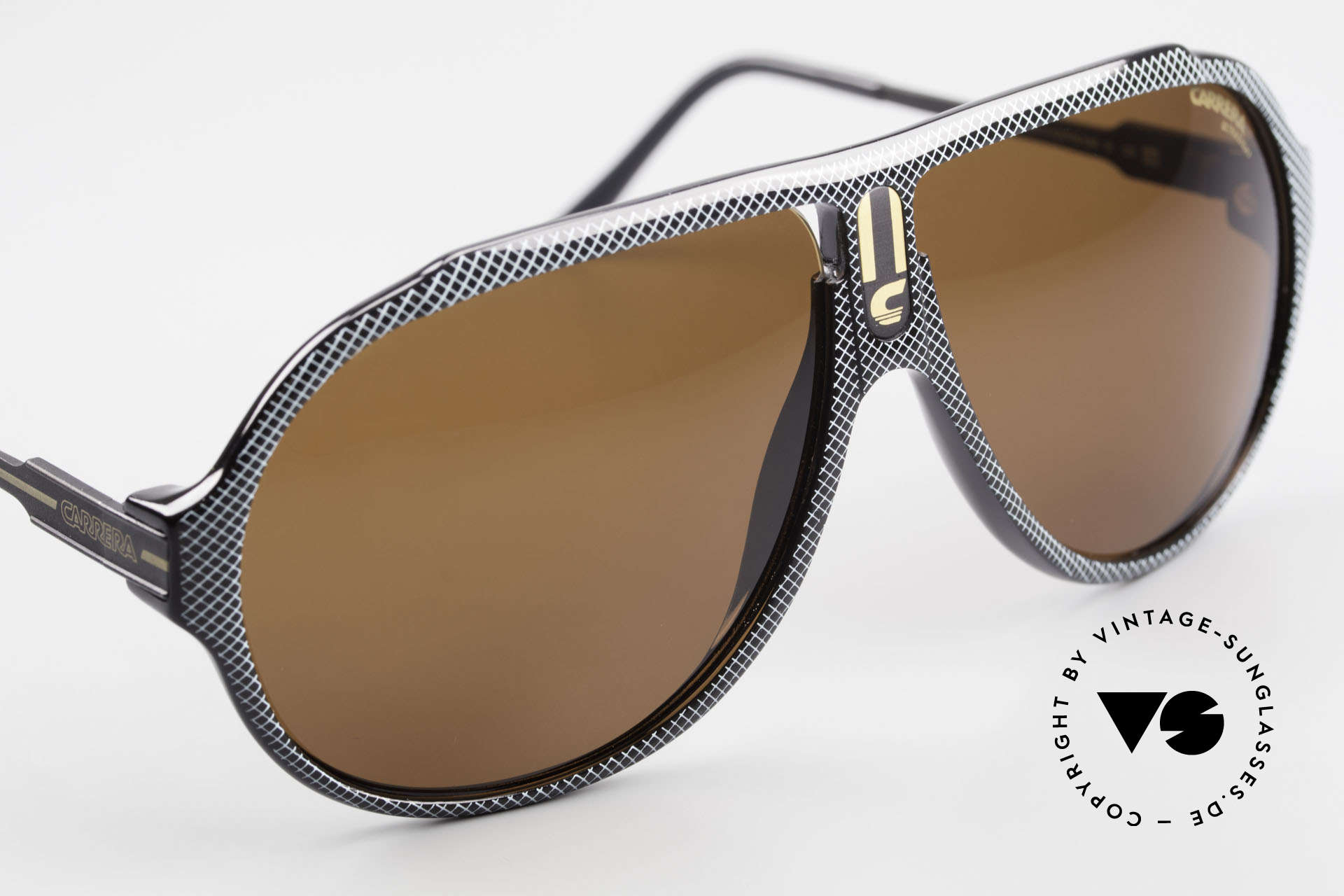Lunettes De Soleil Vintage Carrera 5565 Extreme C-100 Miami Vice - Années 80, Autriche - NOS Avec étiquettes
