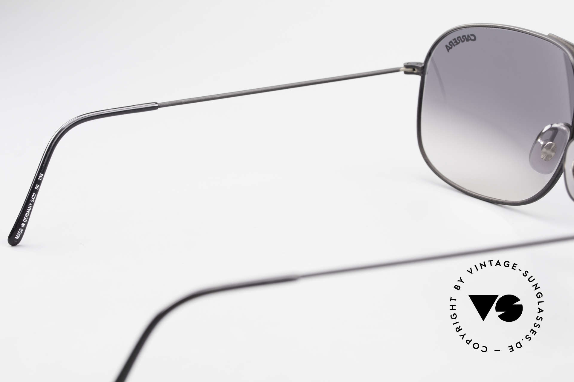 Carrera 5422 90er Brille Mit 3 Paar Gläsern, KEINE RETRO-Sonnenbrille; ein kostbares Original!, Passend für Herren