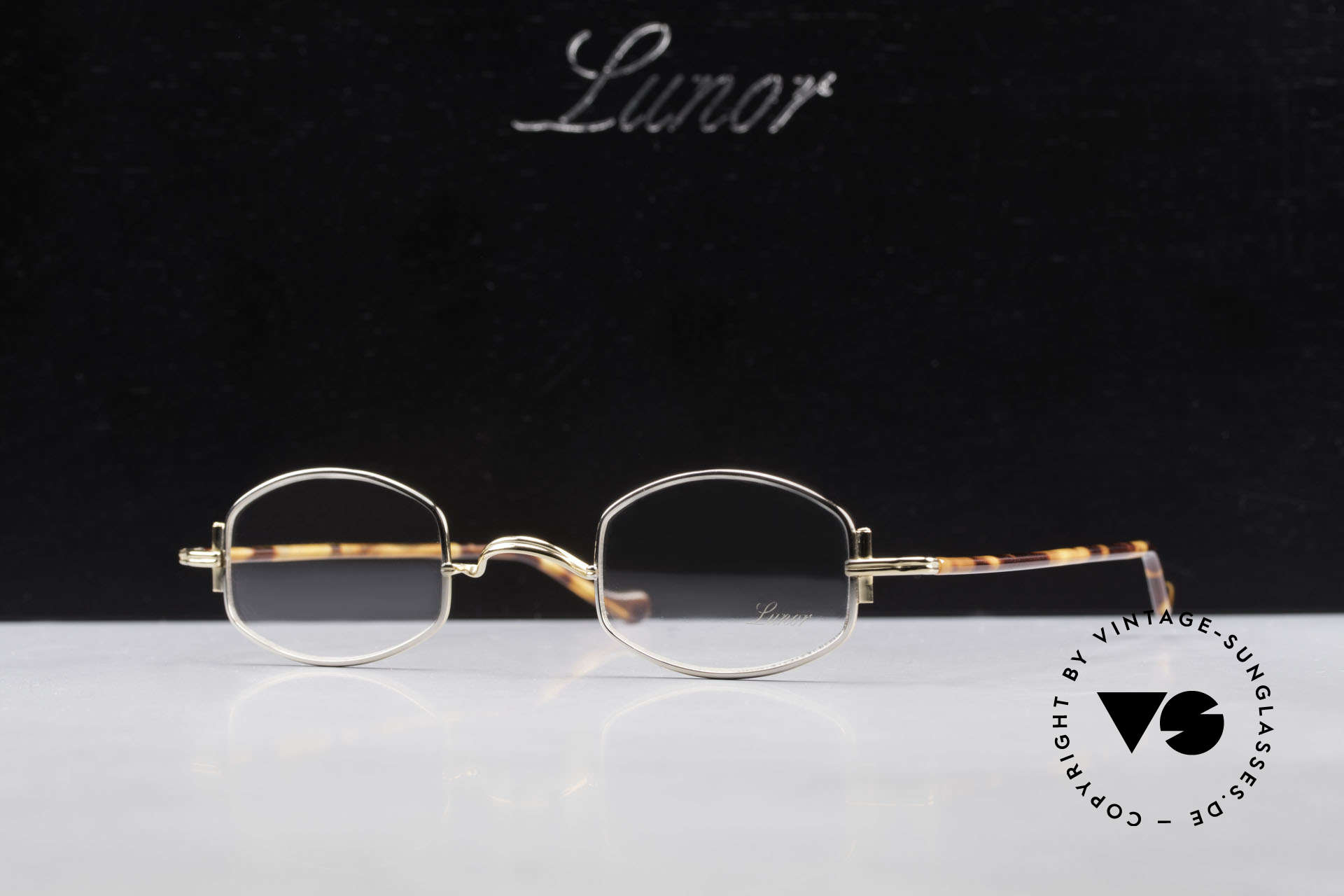 Lunor XA 03 Lunor Brille No Retro Vintage, Größe: medium, Passend für Herren und Damen