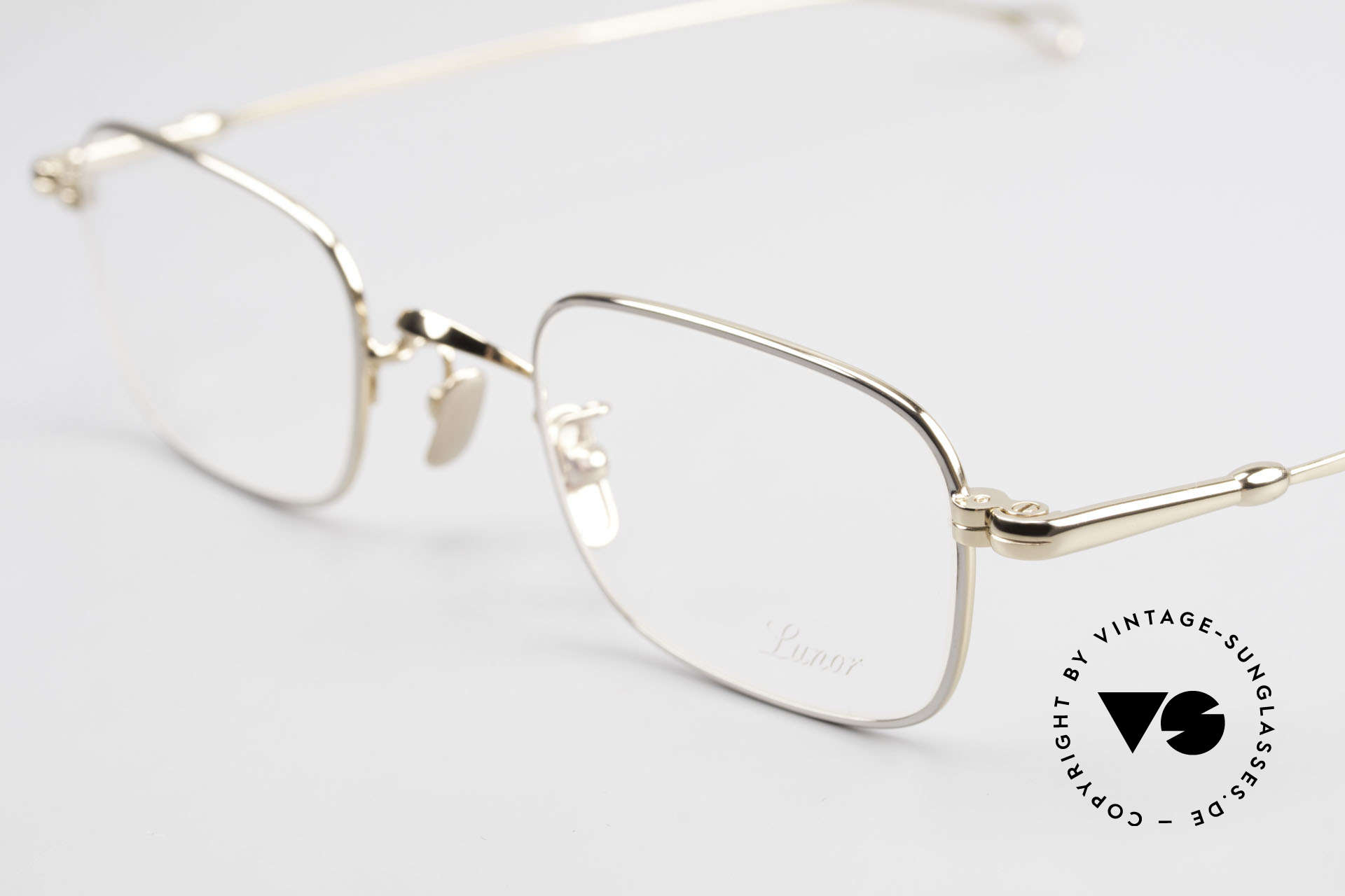 Lunor V 109 Alte Lunor Herrenbrille Metall, Mod. V109: sehr eleganter Brillenklassiker für Herren, Passend für Herren