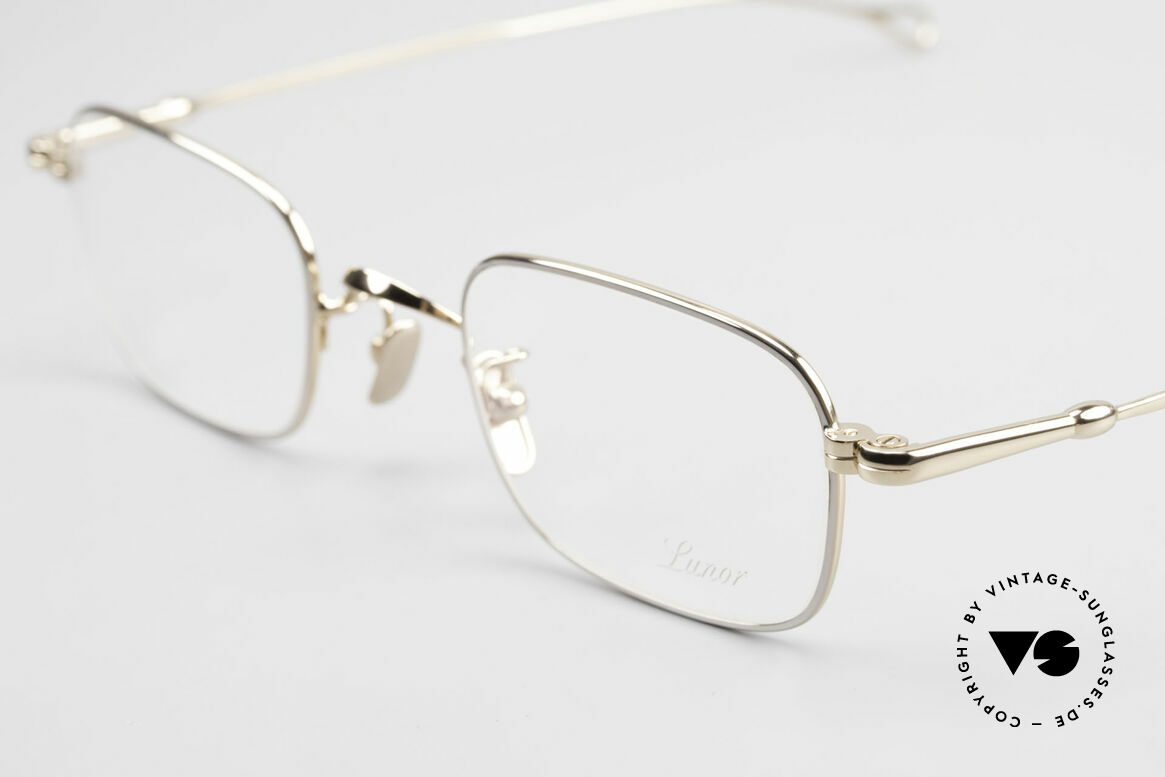 Lunor V 109 Alte Lunor Herrenbrille Metall, Mod. V109: sehr eleganter Brillenklassiker für Herren, Passend für Herren