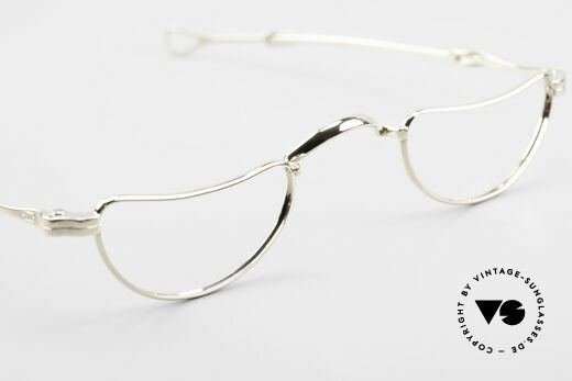 Lunor Goldbrille Echtgold Brille 16kt Lesebrille, ungetragenes Einzelstück für alle Qualitätsliebhaber, Passend für Herren und Damen