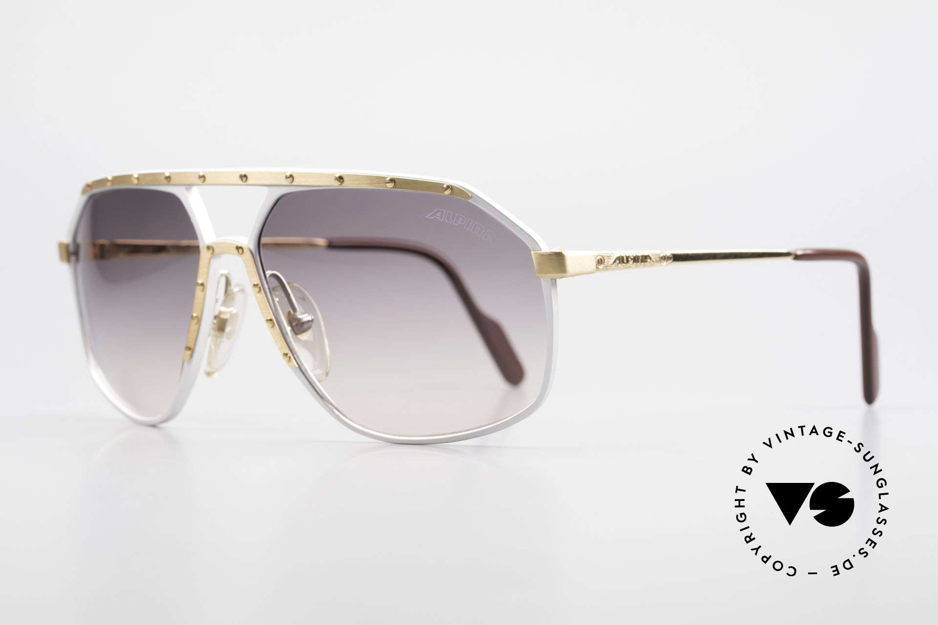 Alpina M6 Vintage Brille Par Excellence, HANDMADE gefertigt in verschiedenen Variationen, Passend für Herren und Damen