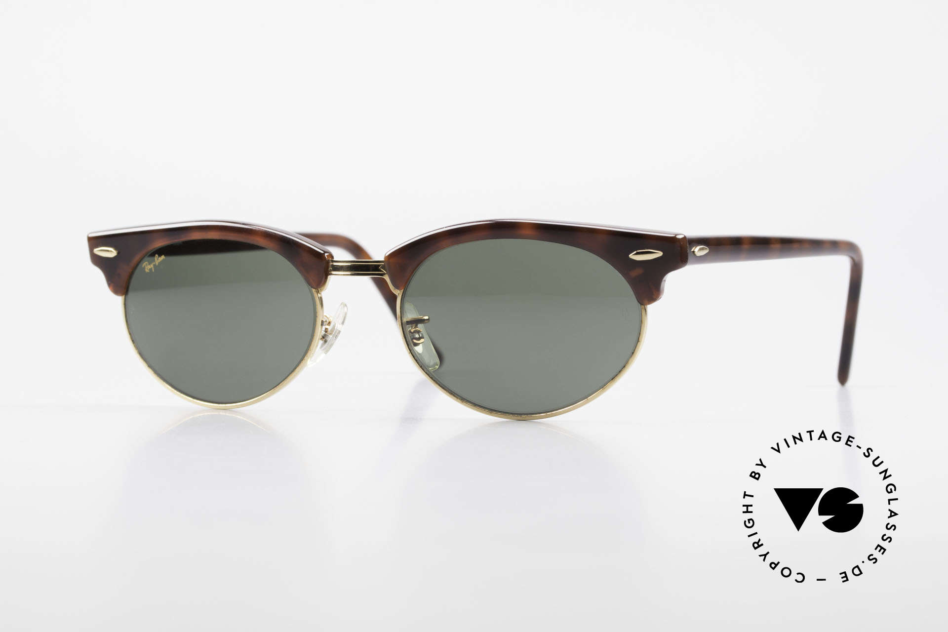 Sonnenbrillen Ray Ban Clubmaster Oval 80er Bausch Lomb Original Sonnenbrillen Ray Ban Clubmaster Oval 80er Bausch Lomb Original