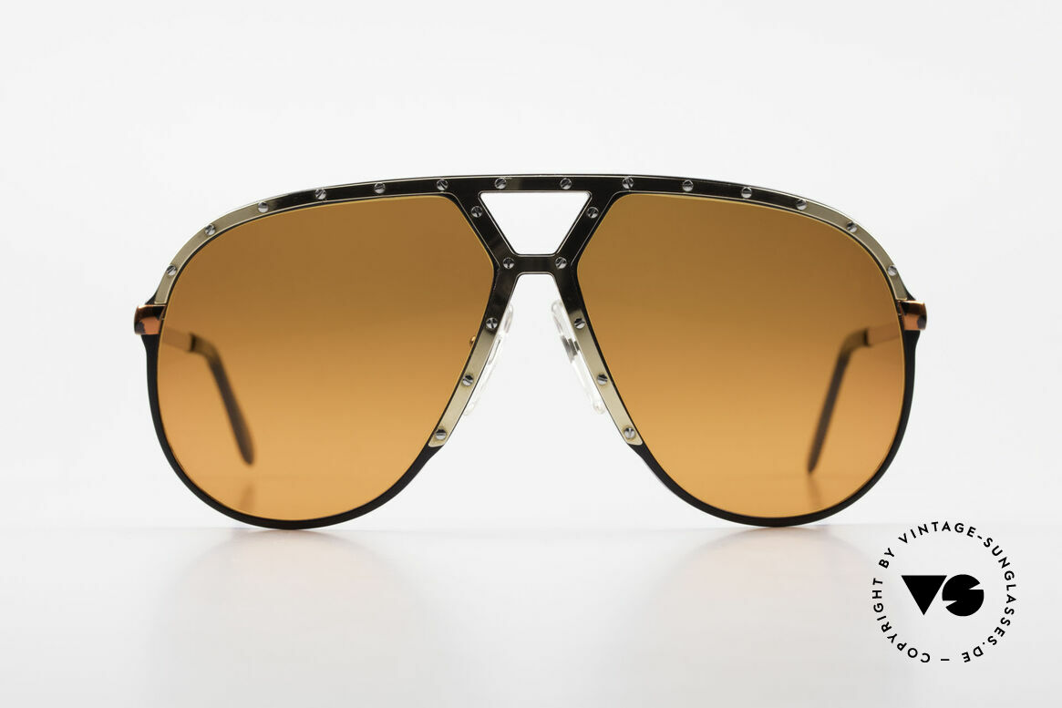 Alpina M1 80er Brille Customized Edition, sehr seltene Variante in gold/schildpatt/schwarz, Passend für Herren