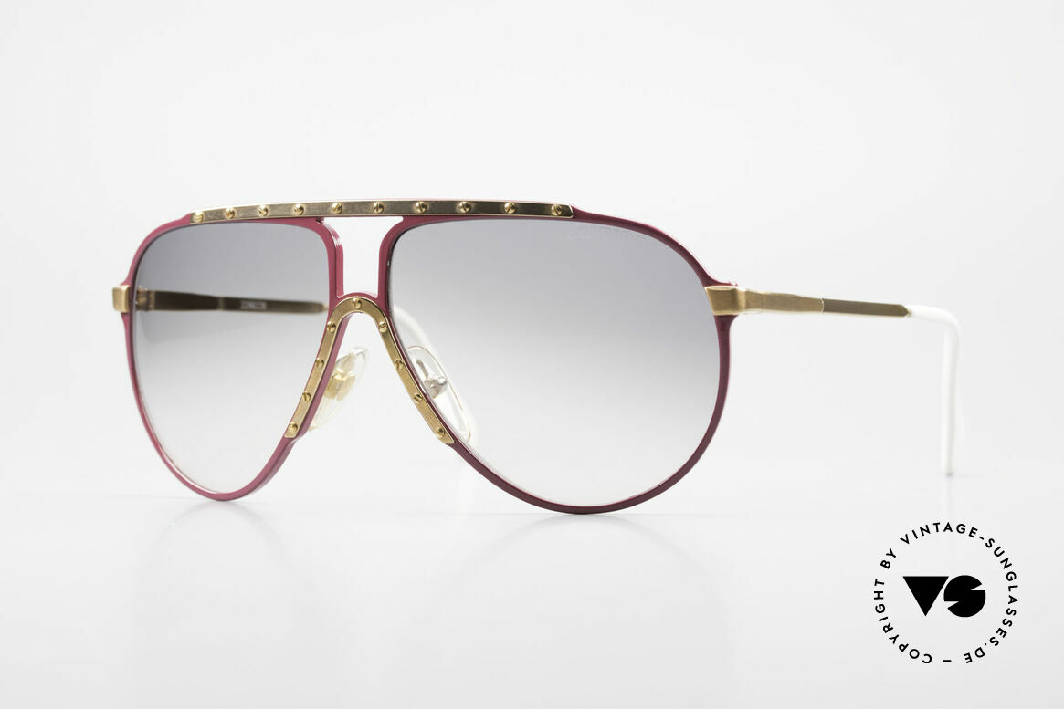 Alpina M1 80er Vintage Kultbrille Pink, pinke ALPINA M1 Sonnenbrille in Größe 60°12, Passend für Damen