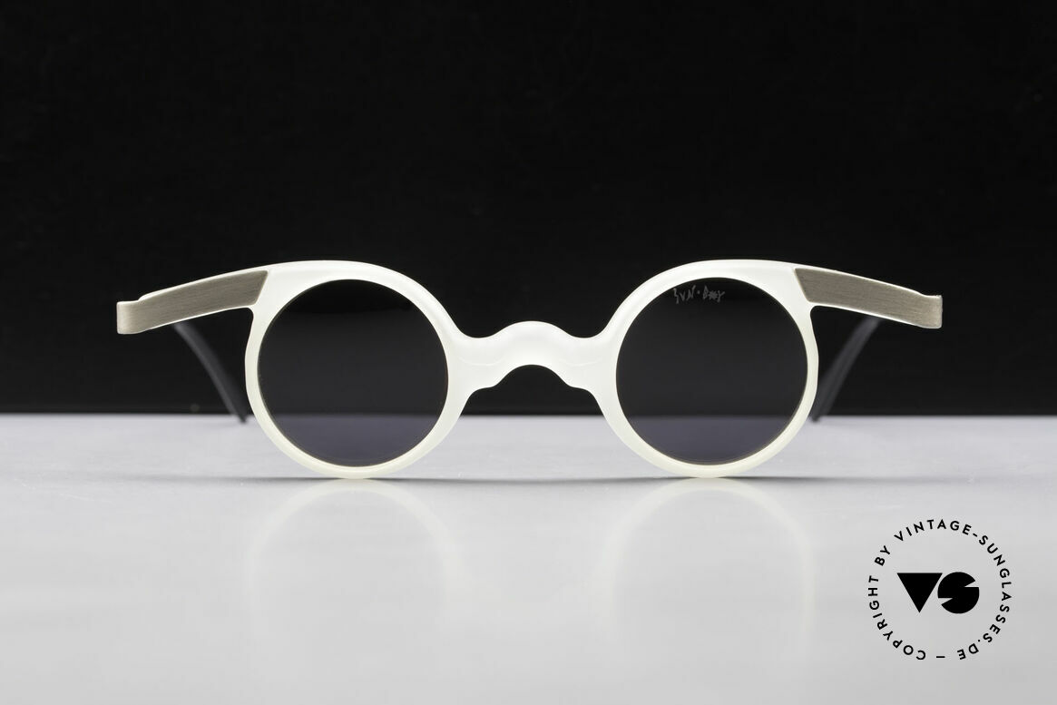 Sunboy SB39 Vintage No Retro Sonnenbrille, spektakuläre Rahmenkonstruktion - ein Hingucker!, Passend für Herren und Damen