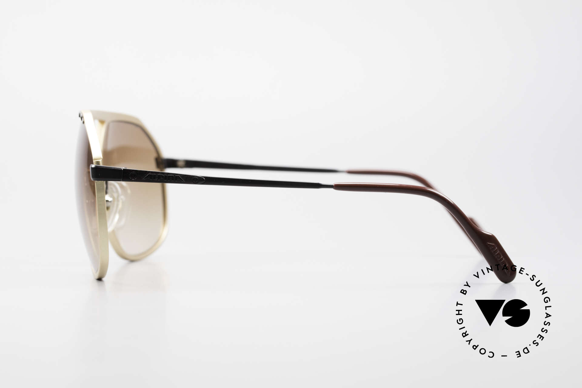 Alpina M1/7 Nachfolger der Alten M1 Brille, ungetragenes Modell kommt mit einem Etui von Bvlgari, Passend für Herren