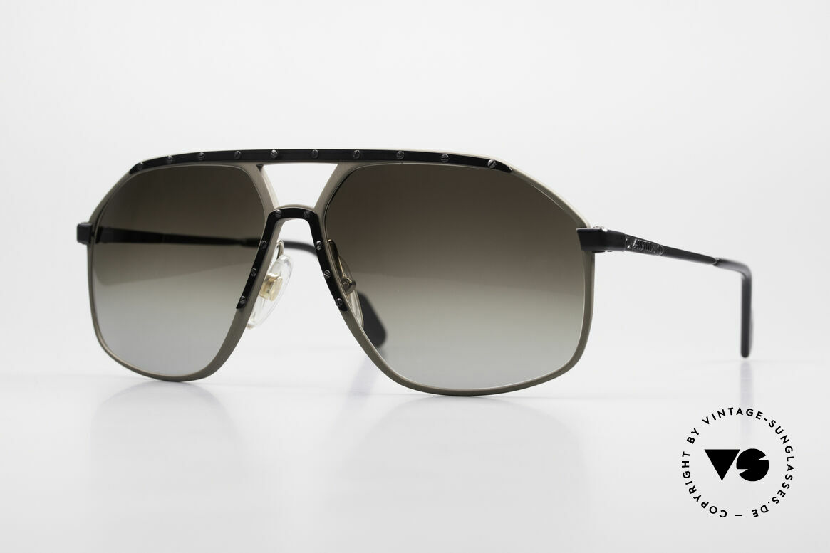 Alpina M1/7 Rare Vintage Sonnenbrille 90er, M1/7 = Nachfolger / Modifikation der alten Alpina M1, Passend für Herren
