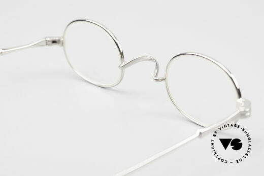Lunor II 08 Kleine Ovale Lunor Brille, KLEINE OVALE Größe 40/25; PP = PLATIN-plattiert, Passend für Herren und Damen