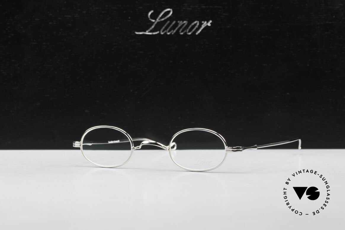 Lunor II 08 Kleine Ovale Lunor Brille, Größe: small, Passend für Herren und Damen