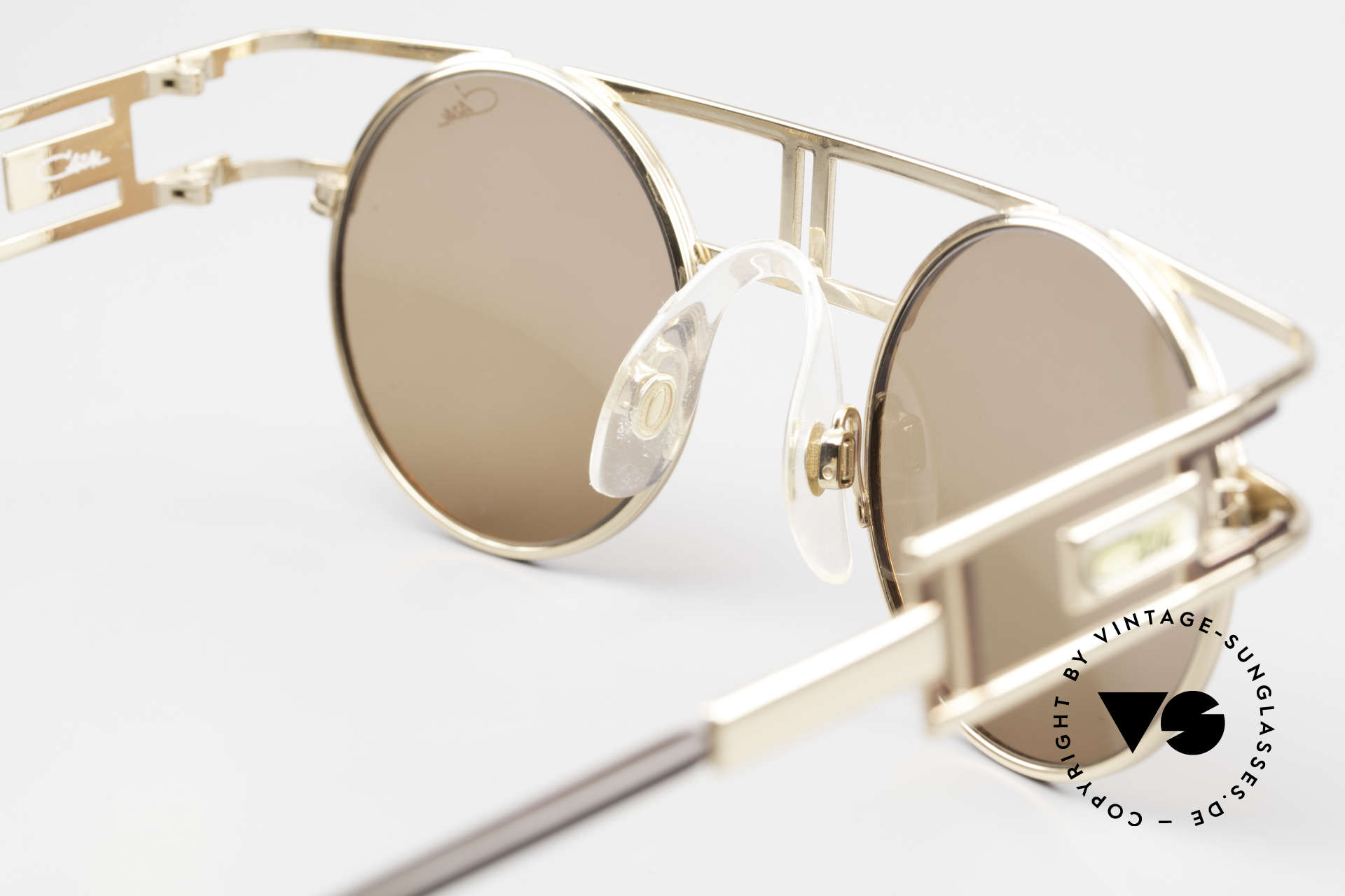 Cazal 958 90er Cazal Promi Vintage Brille, orig. Sonnengläser mit Cazal-Logo (100% UV prot.), Passend für Herren und Damen