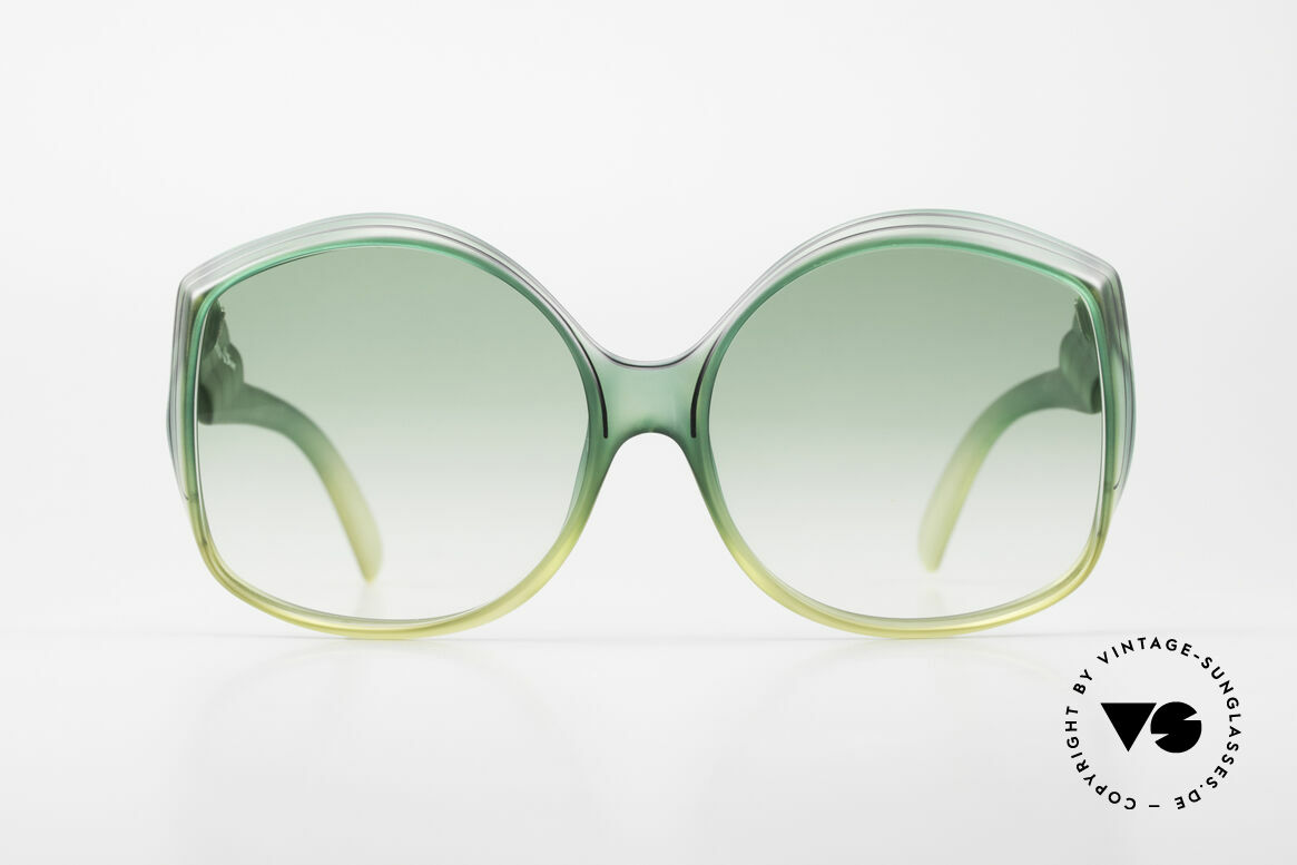 Christian Dior 2041 XXL 70er Damen Sonnenbrille, eines der ersten Brillen-Modelle von Dior überhaupt, Passend für Damen