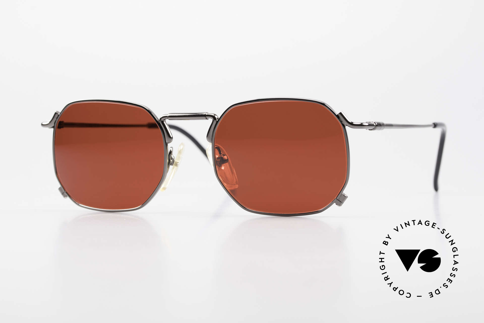 Jean Paul Gaultier 55-8175 Spektakuläre Vintage Brille, außergewöhnliche GAULTIER vintage Sonnenbrille, Passend für Herren und Damen
