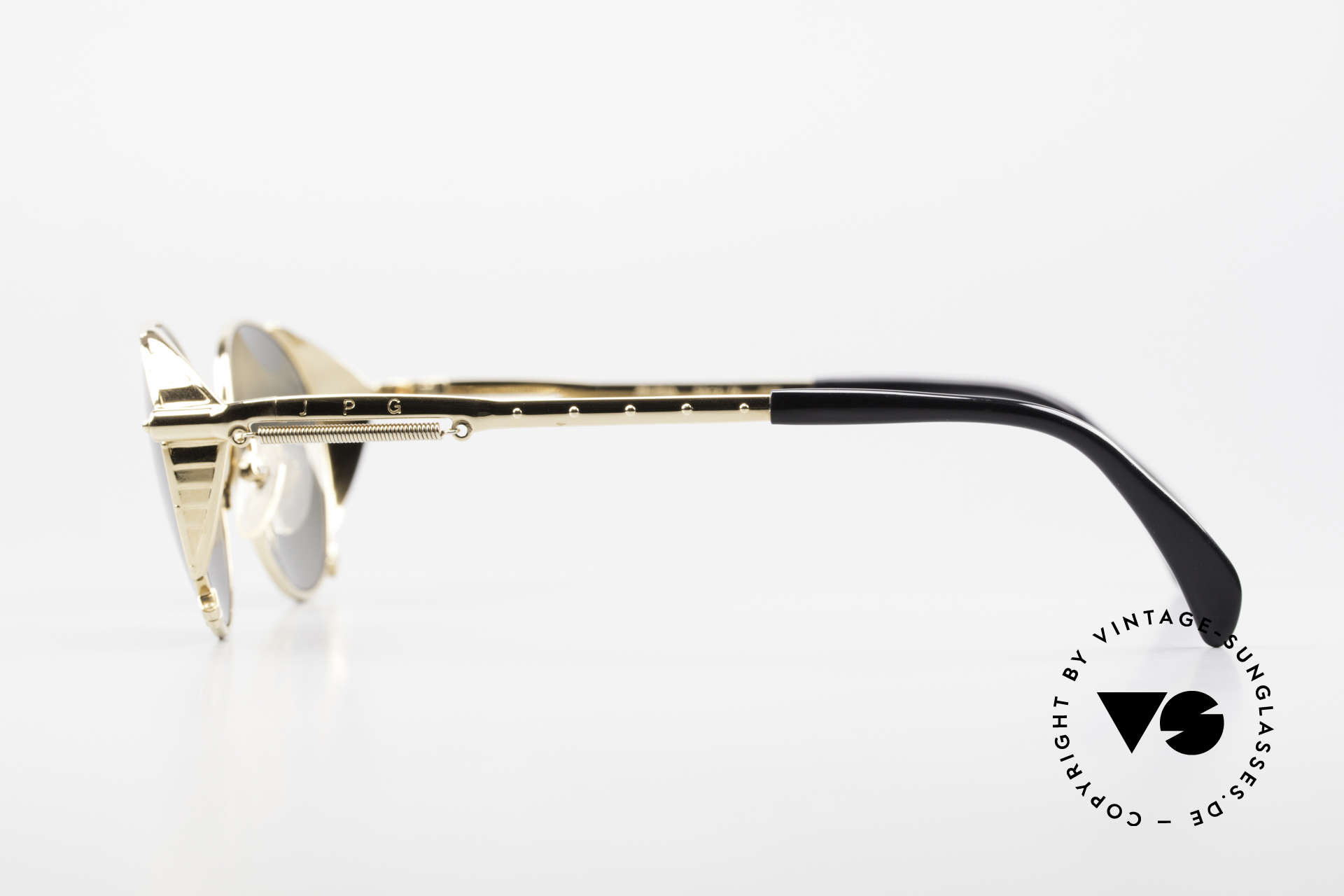 Jean Paul Gaultier 56-4174 Steampunk Sonnenbrille 90er, KEINE retro Sonnenbrille, 100% vintage Original, Passend für Herren und Damen