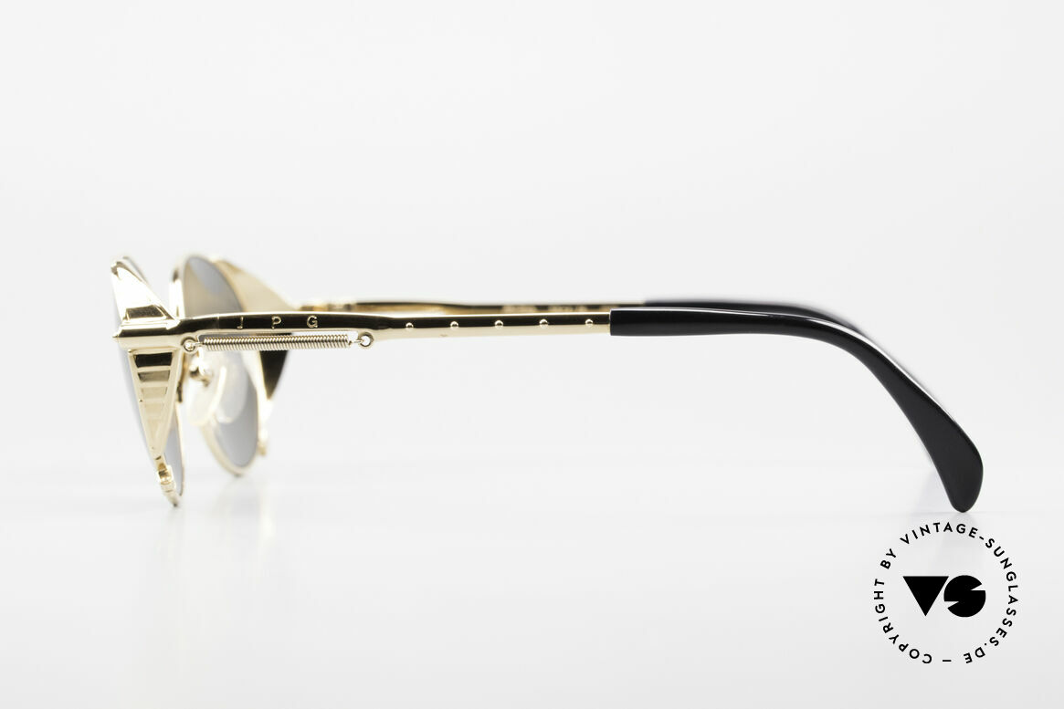 Jean Paul Gaultier 56-4174 Steampunk Sonnenbrille 90er, KEINE retro Sonnenbrille, 100% vintage Original, Passend für Herren und Damen