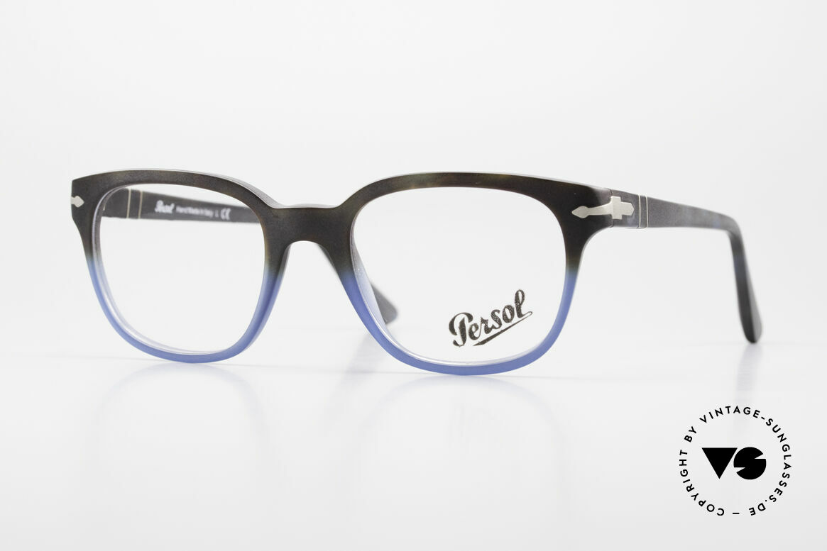 Persol 3093 Brille Für Damen und Herren, Persol Brille, Modell 3093 in S bis M Größe 50-20, Passend für Herren und Damen