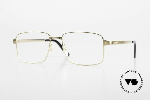 Cartier Core Range CT02030 Klassische Herren Luxusbrille Details