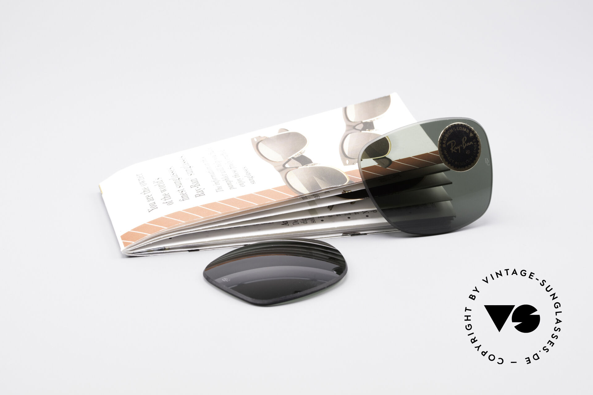 Wayfarer lenses top