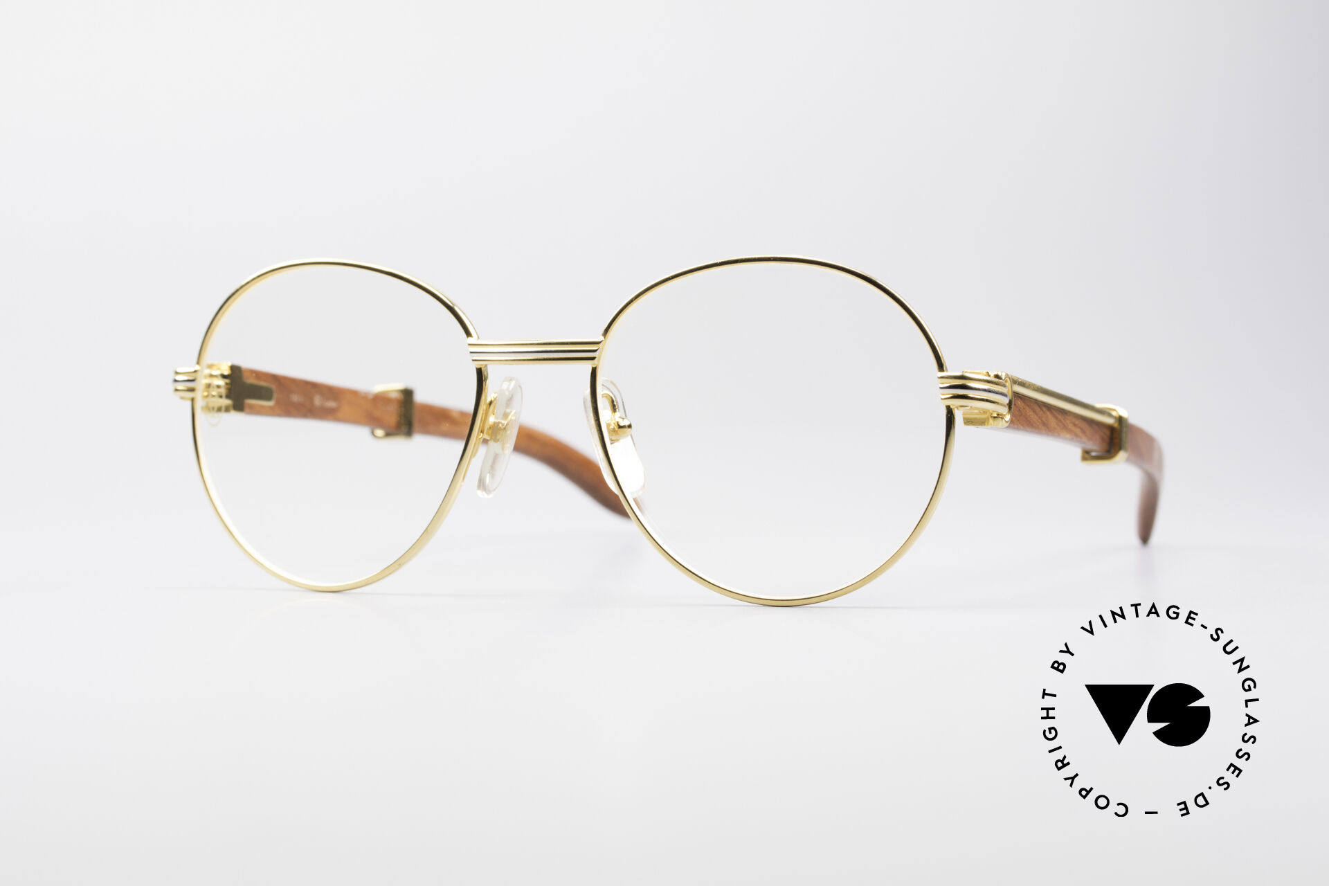 Cartier Bagatelle Bubinga Edelholzbrille Luxus