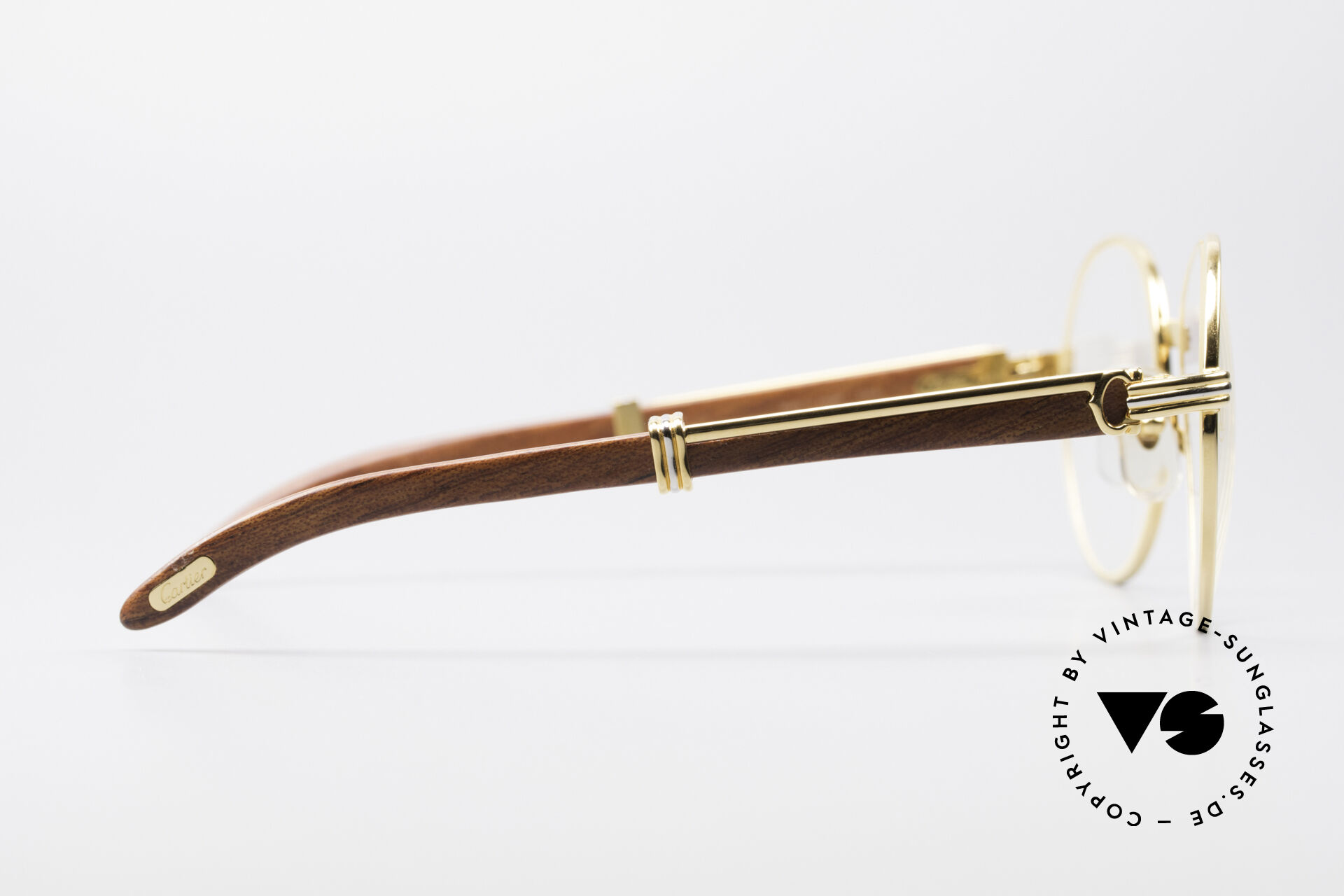 Cartier Bagatelle Bubinga Edelholzbrille Luxus