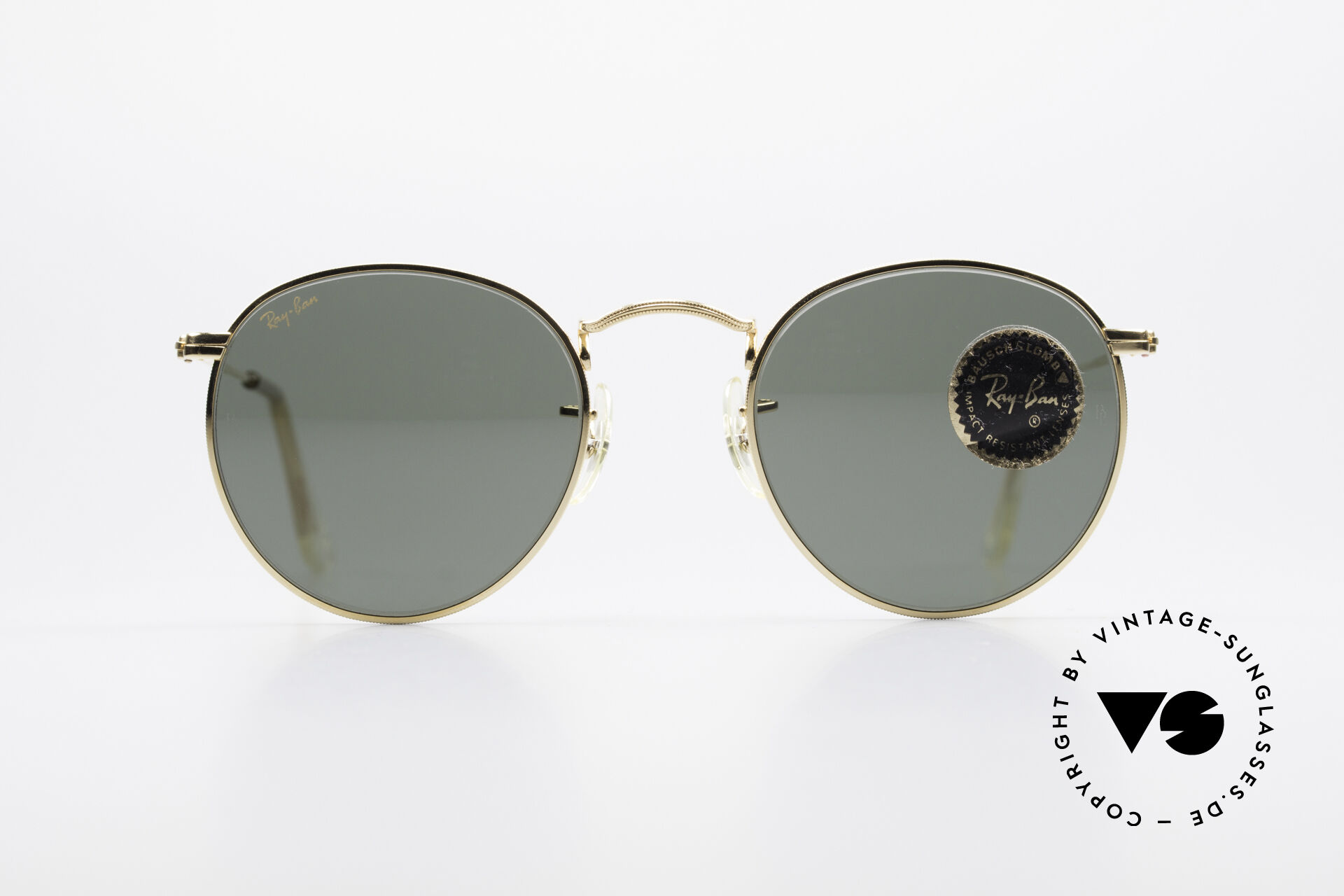 Sonnenbrillen Ray Ban Round Metal 47 Kleine Runde B L Sonnenbrille