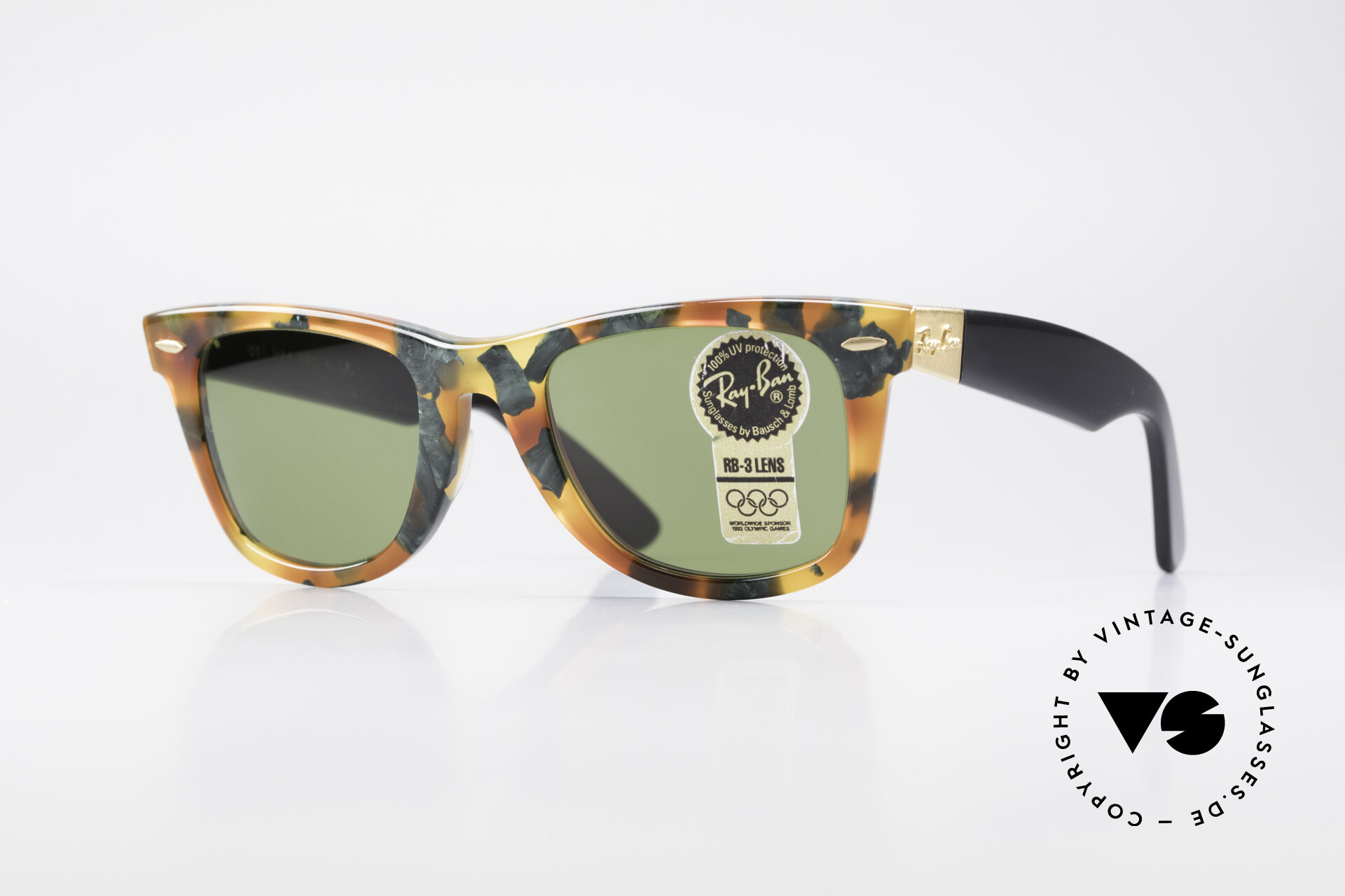 Ray ban wayfarer gold top