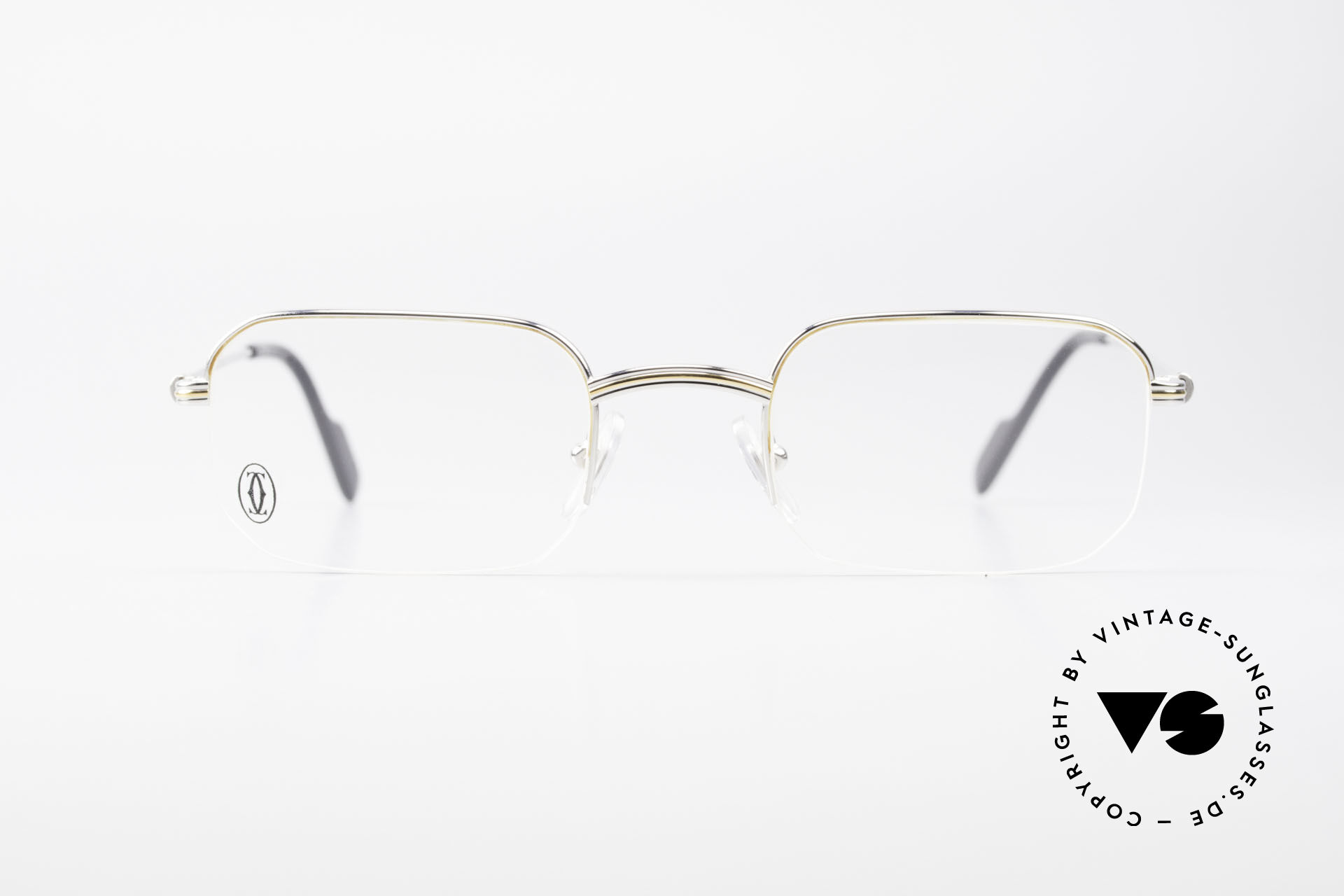 Cartier rimless square glasses sale