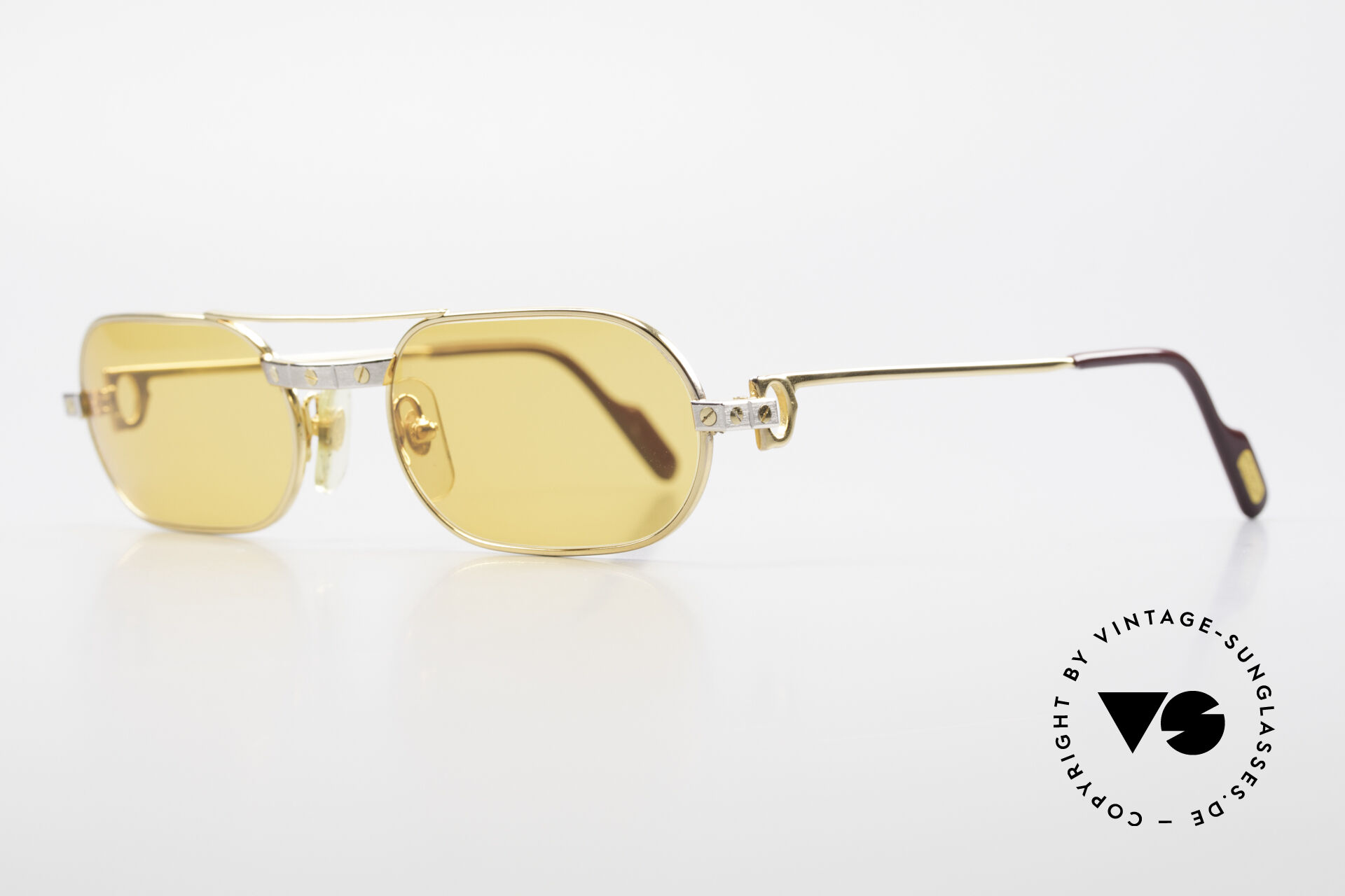 Sonnenbrillen Cartier MUST Santos S Elton John Sonnenbrille 80er