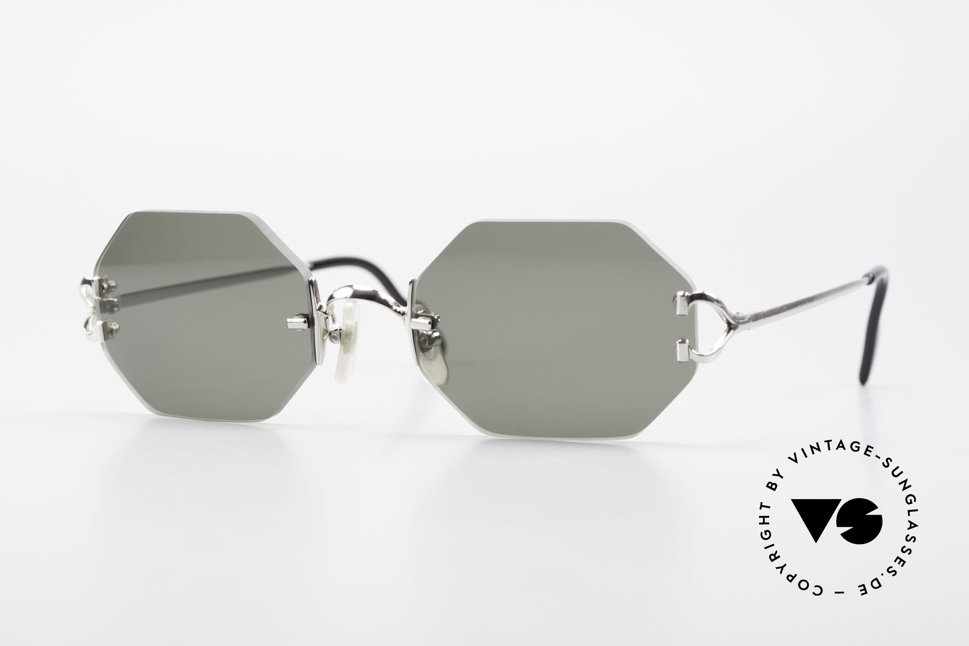 Cartier sunglasses frameless clearance