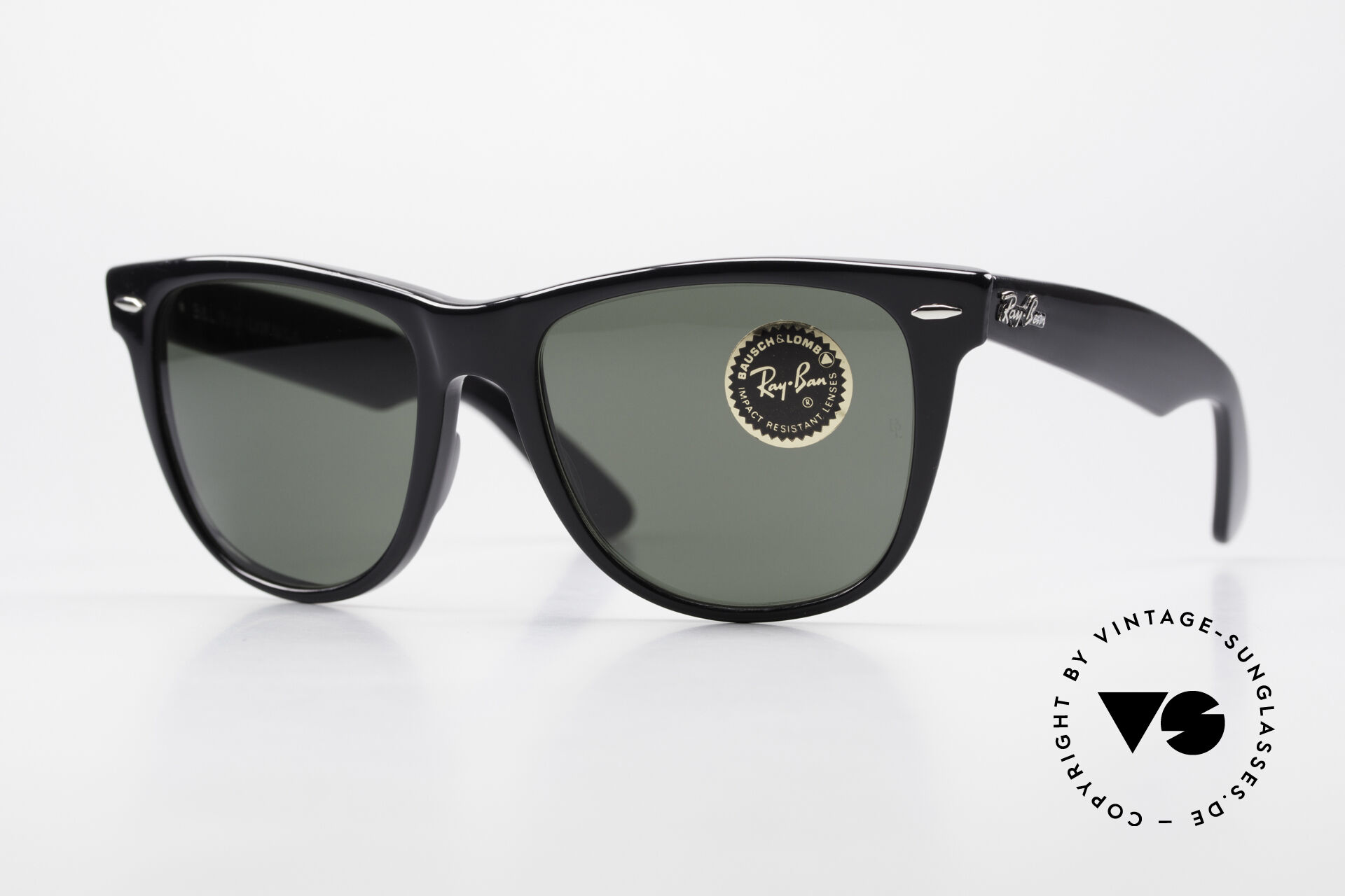 Sonnenbrillen Ray Ban Wayfarer II JFK USA Vintage Sonnenbrille