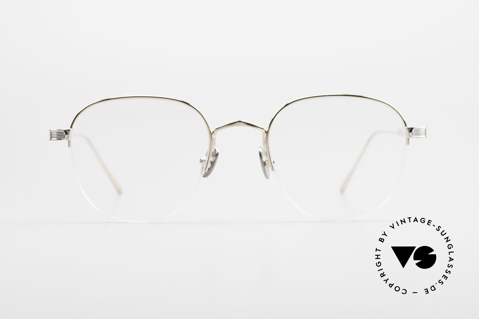 Cartier Titanium CT0164O Luxus Pantobrille Halb Randlos