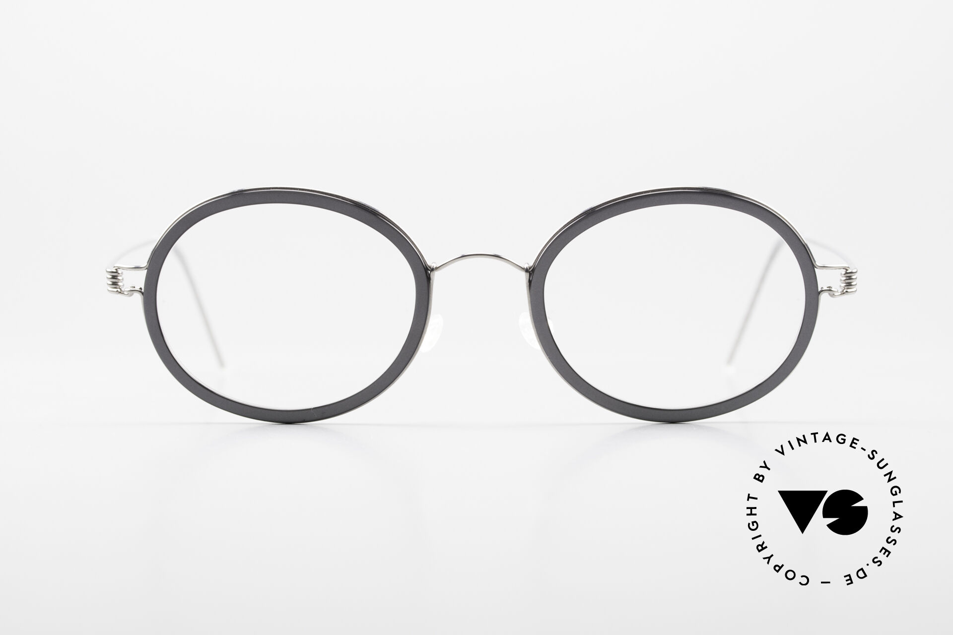 Lindberg Arthur Air Titan Rim Ovale Titanbrille Azetat Inlay