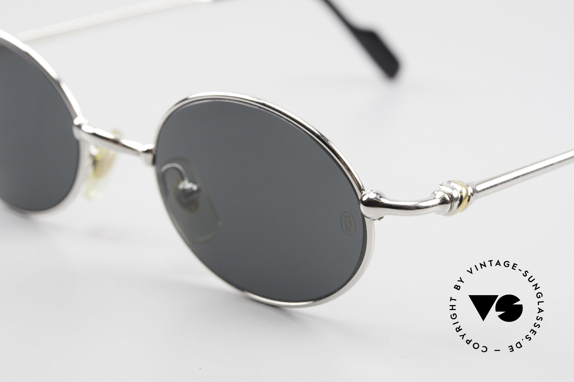 Cartier men's round & oval sunglasses clearance