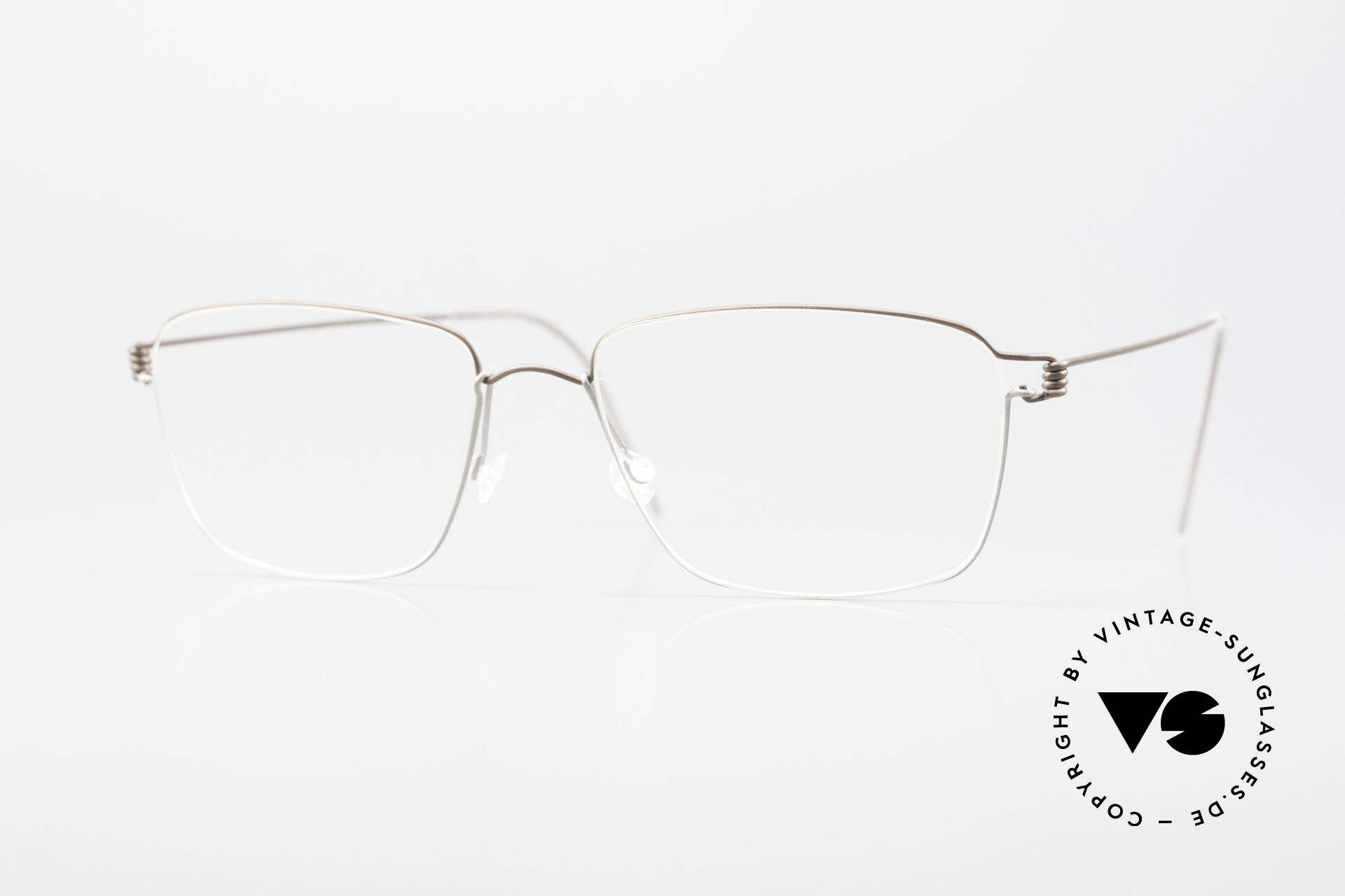 Air titanium rimless glasses top