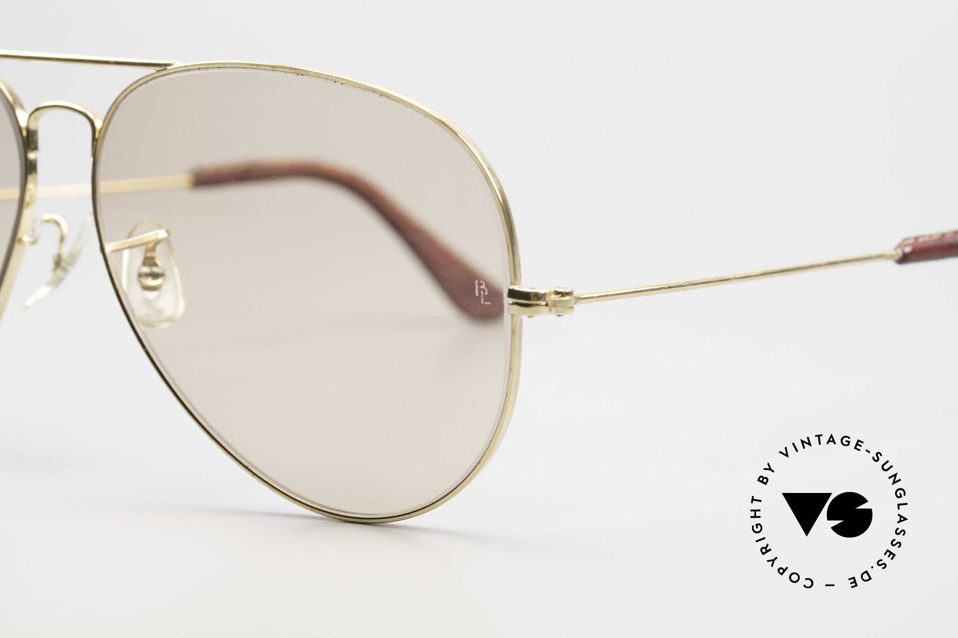 Sonnenbrillen Ray Ban Large Metal II Leathers Changeable USA B&L