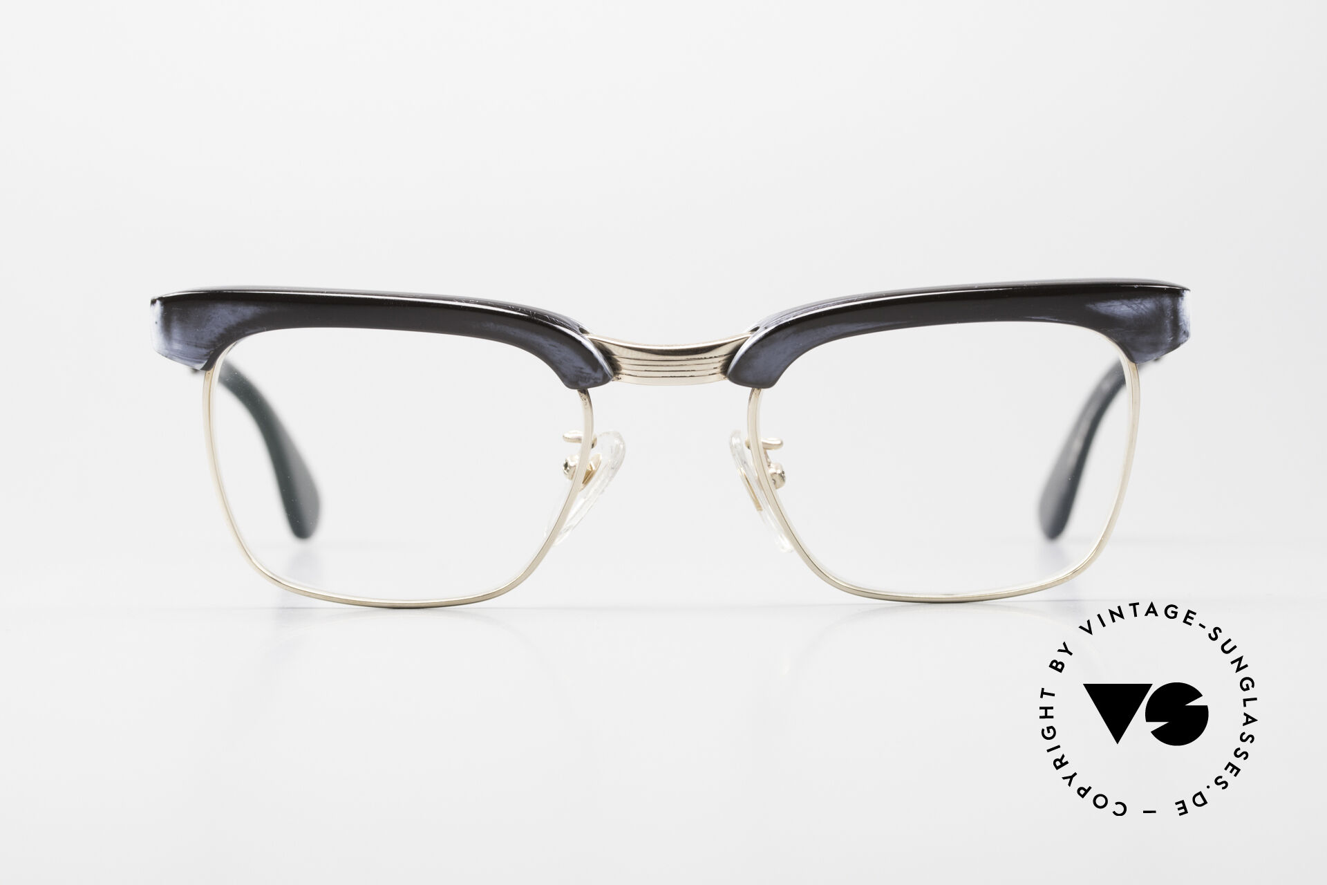 Brillen Metzler Marwitz Matura 60er Jahre KombiBrille Gold