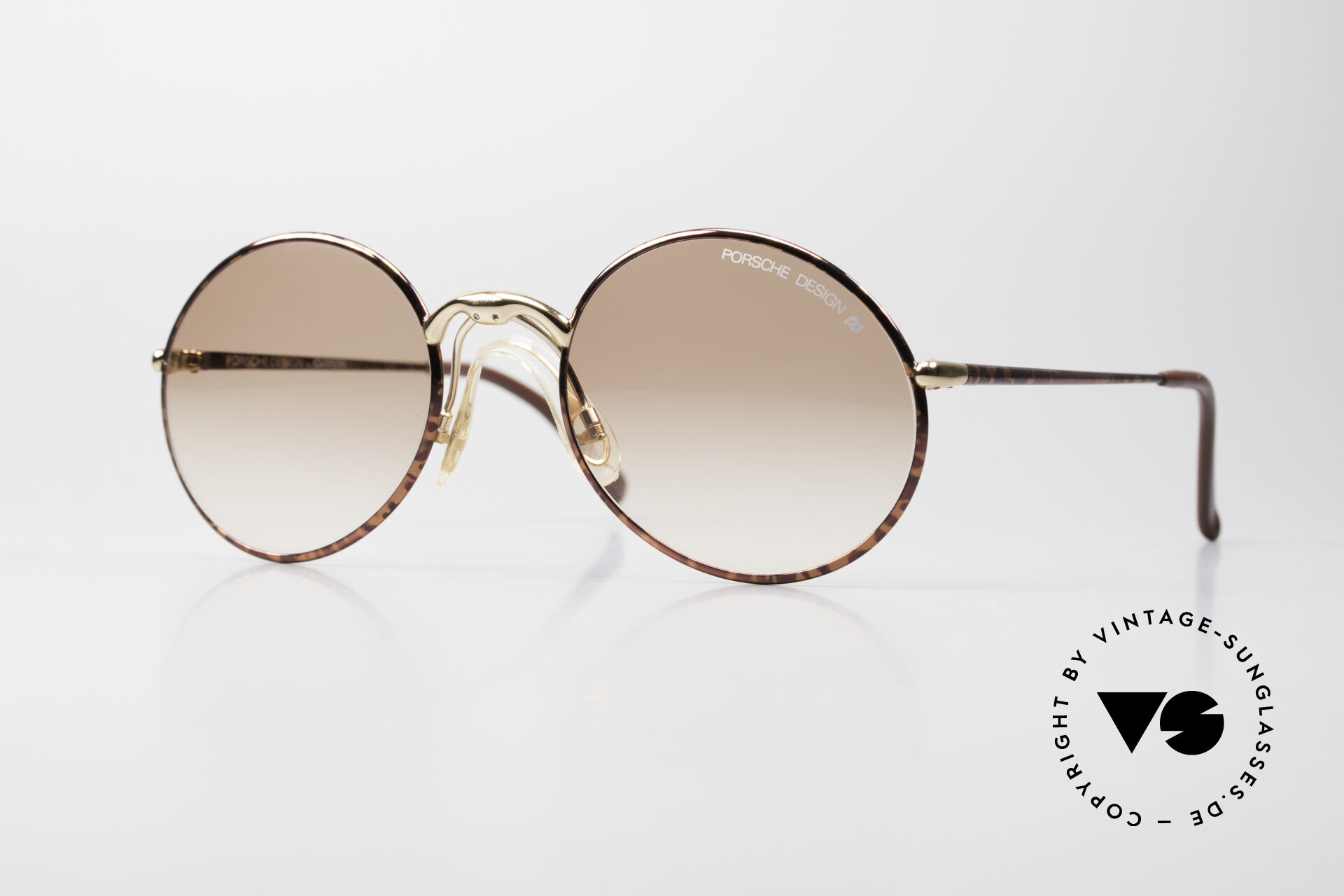 Sonnenbrillen Porsche 5658 - S Runde 90er Sonnenbrille Unisex 