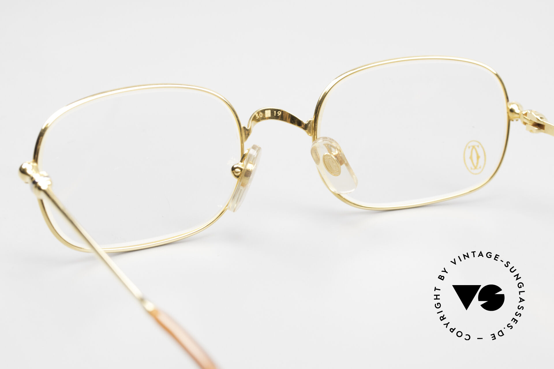 Brillen Cartier Deimios - S Luxus Brillenfassung 90er Small