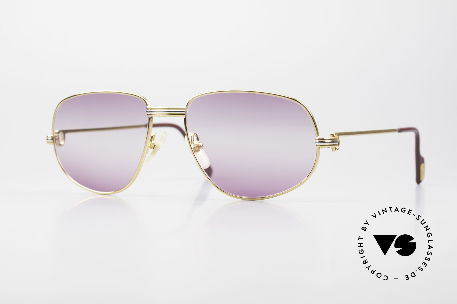 Sonnenbrillen Cartier Romance LC - M Double Gradient Purple Lens
