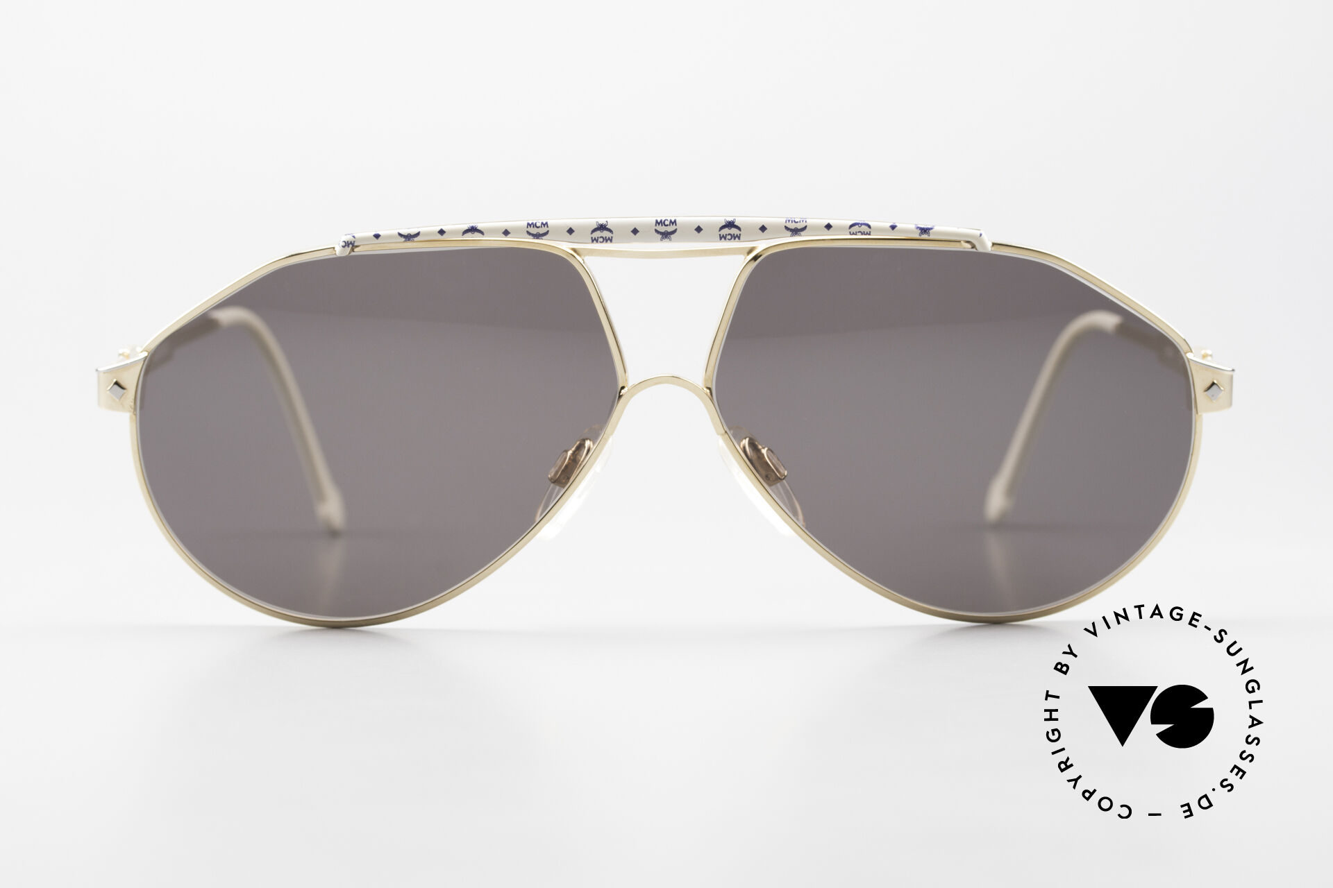 Sonnenbrillen MCM München S2 90er Designer Sonnenbrille