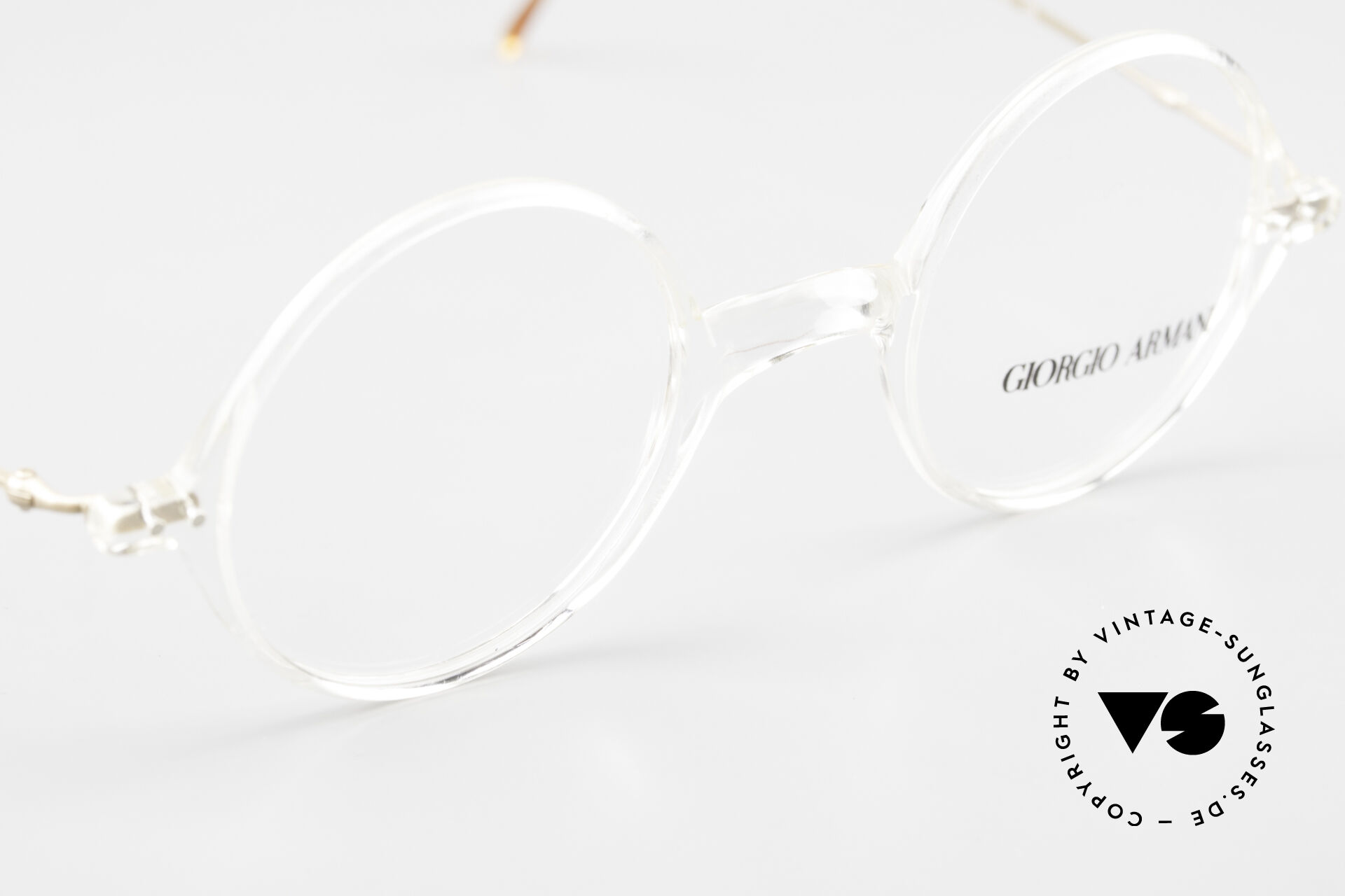 Armani round eyeglasses store