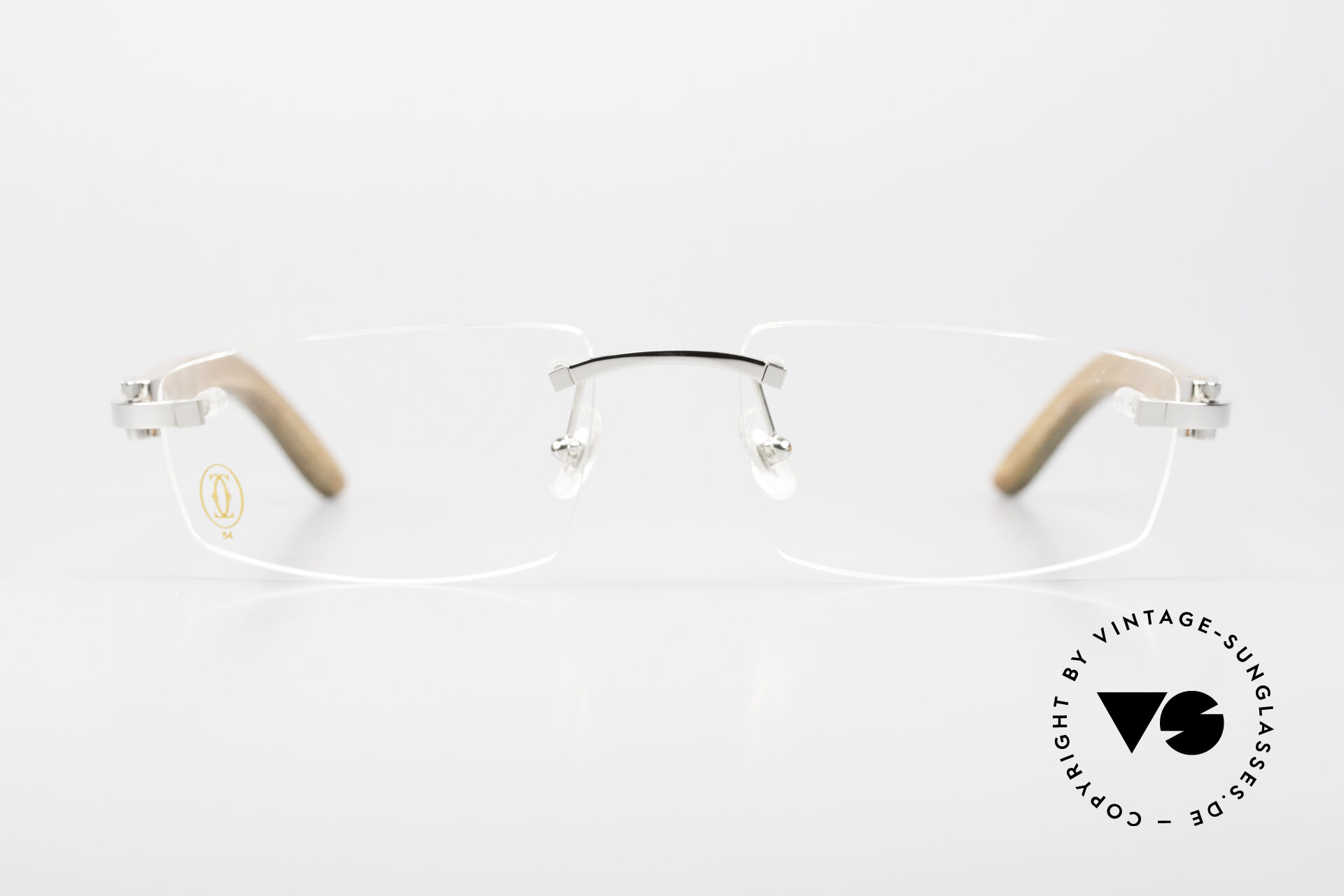 Cartier rimless eyeglasses hotsell