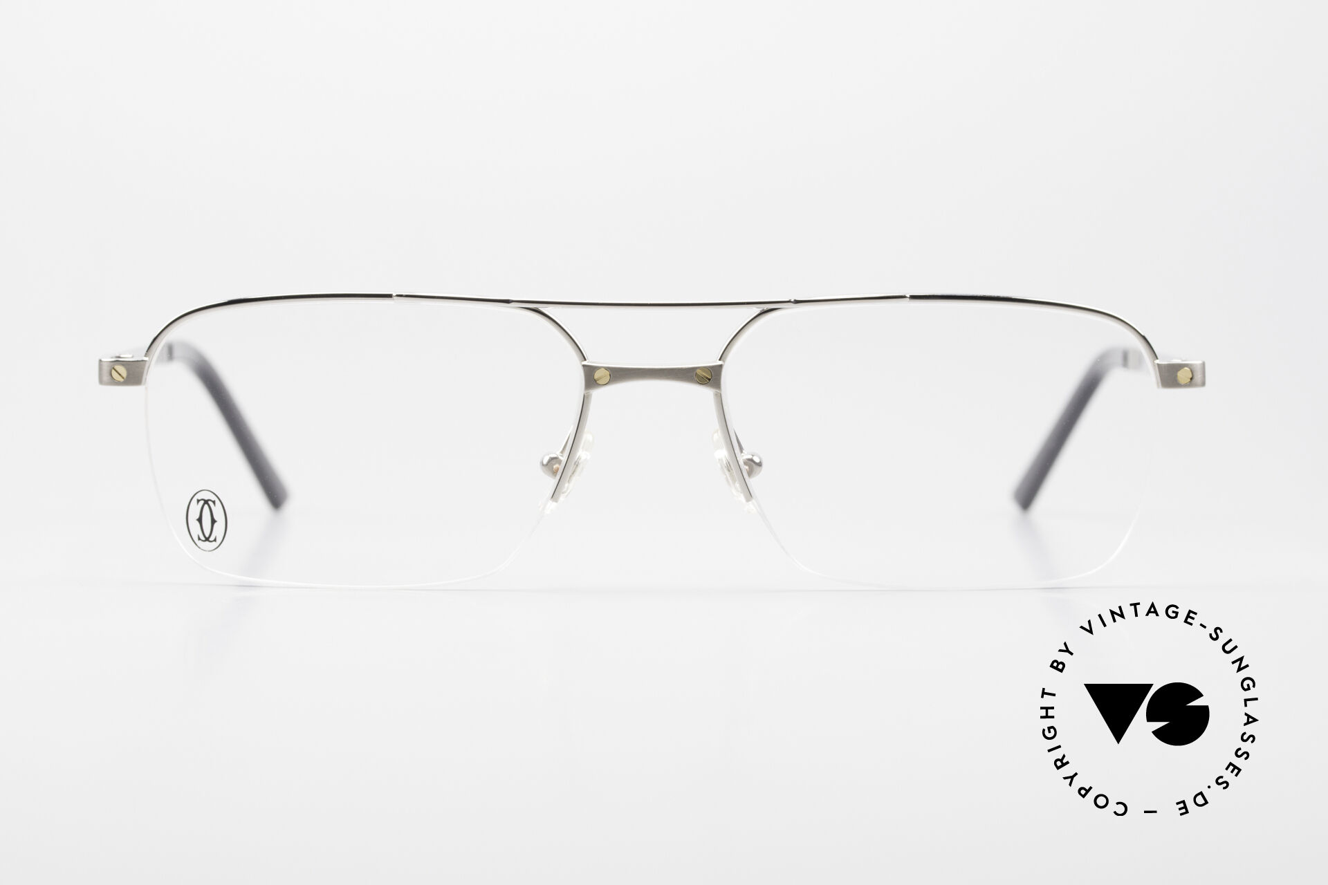 Cartier Semi T Eye Titanfassung Nylor Halbrand