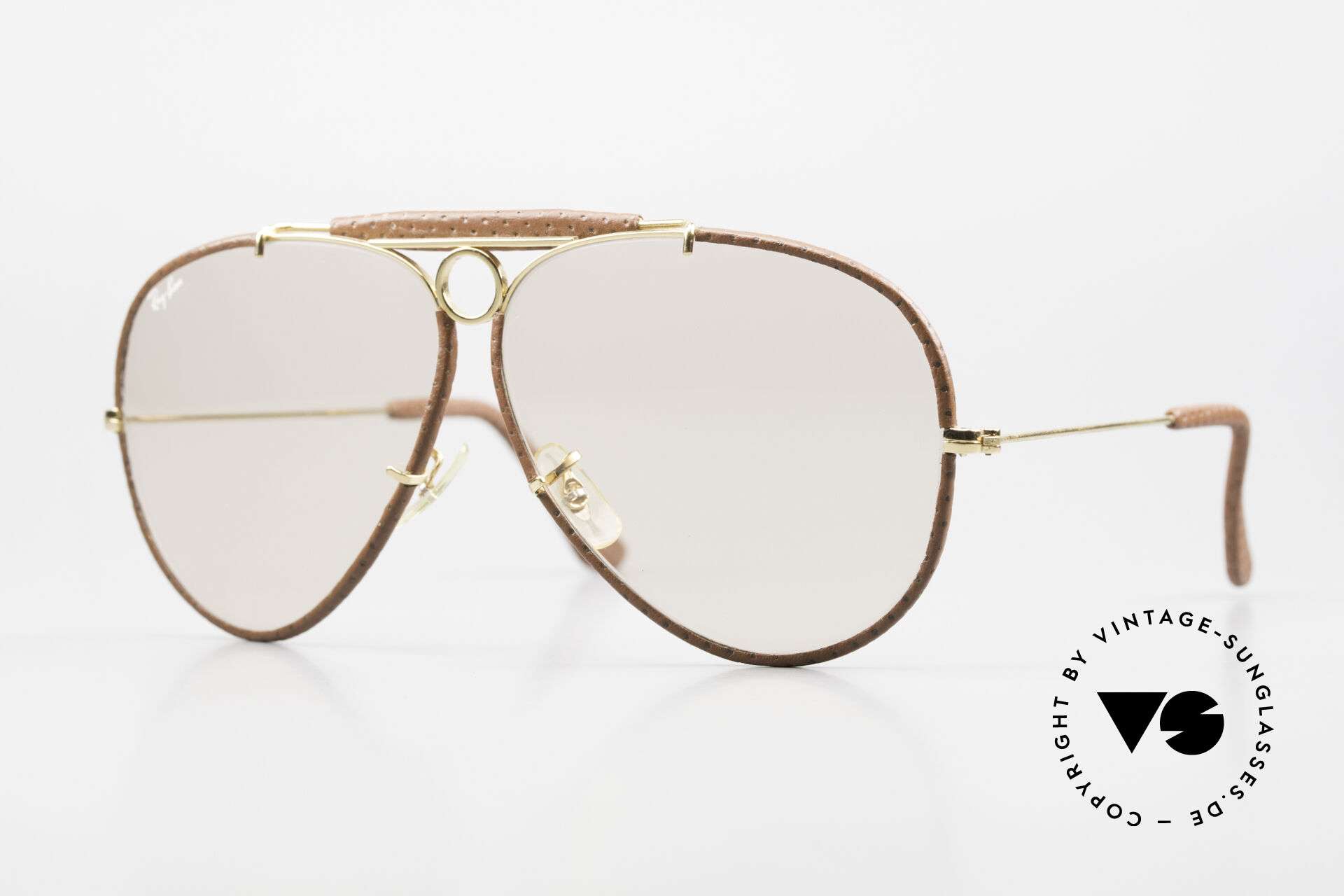 Ray Ban Shooter Leathers Lederbrille Mit Automatikglas