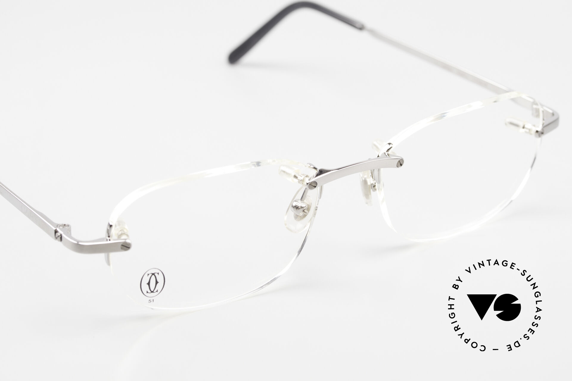 Cartier rimless frames deals