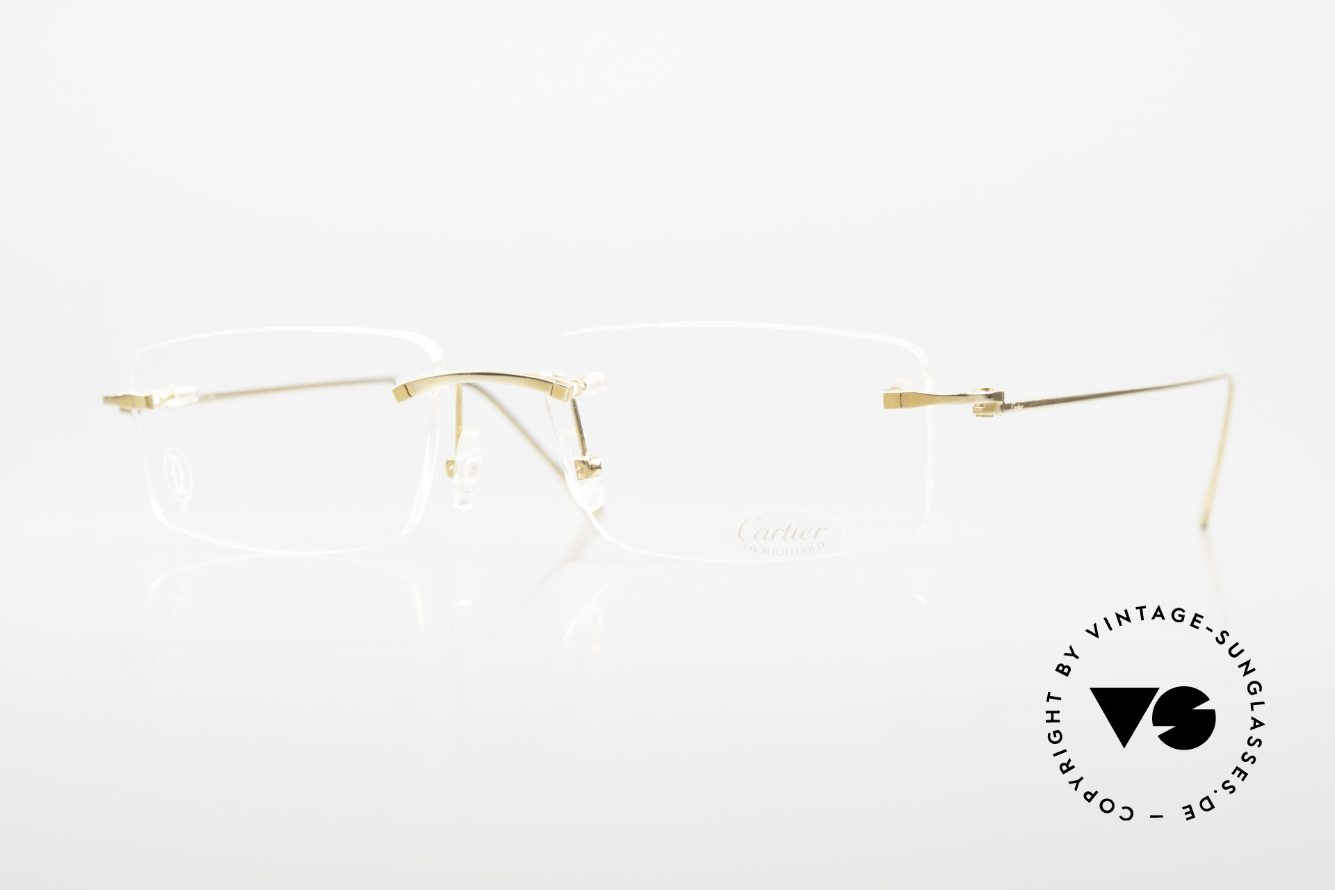 Cartier precious metal unisex eyeglasses outlet