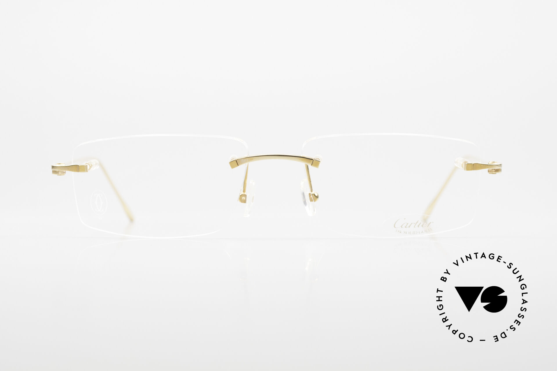 Cartier Precious Metal 18kt Echtgold Brille