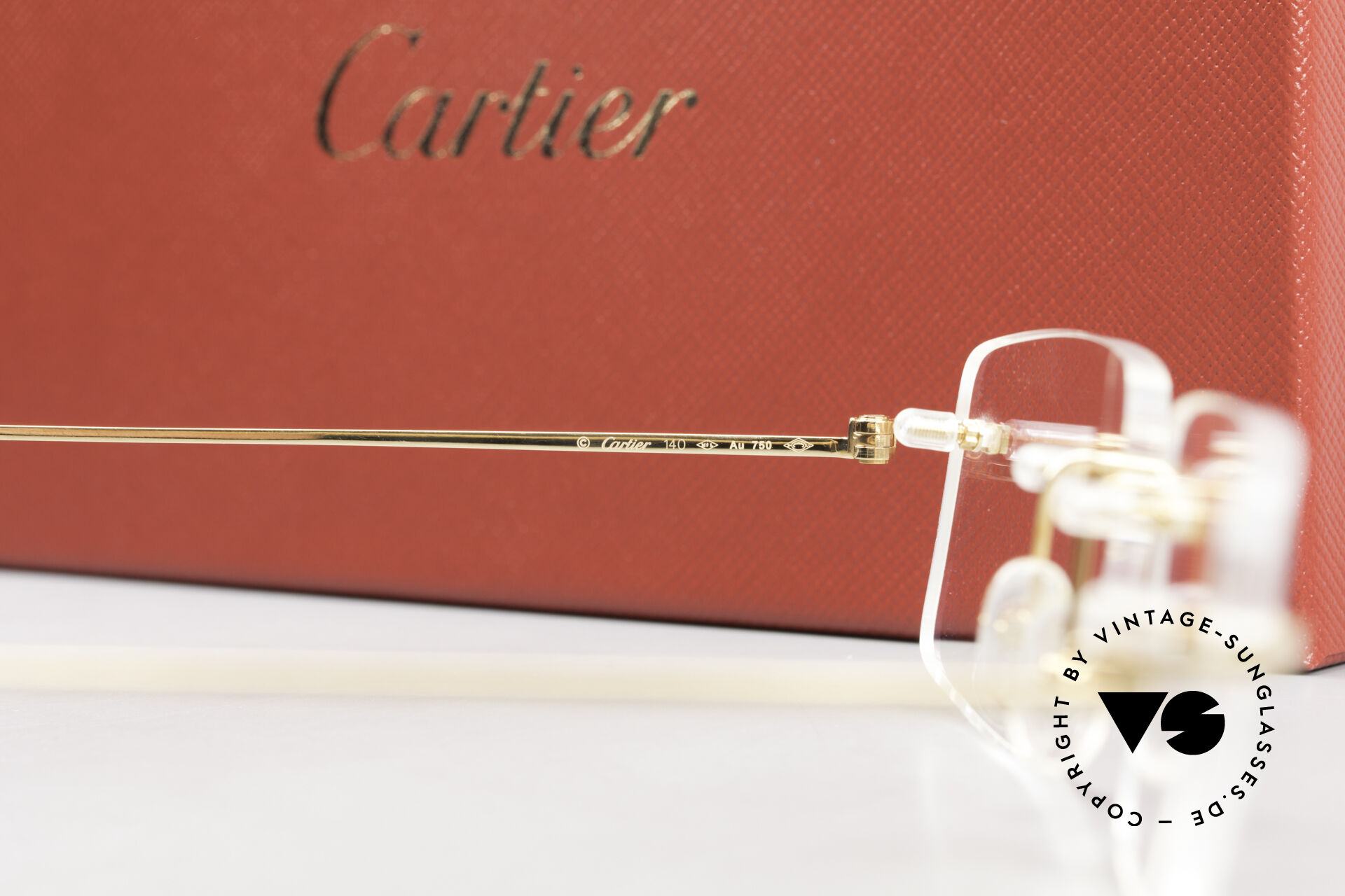 Cartier precious metal unisex eyeglasses deals